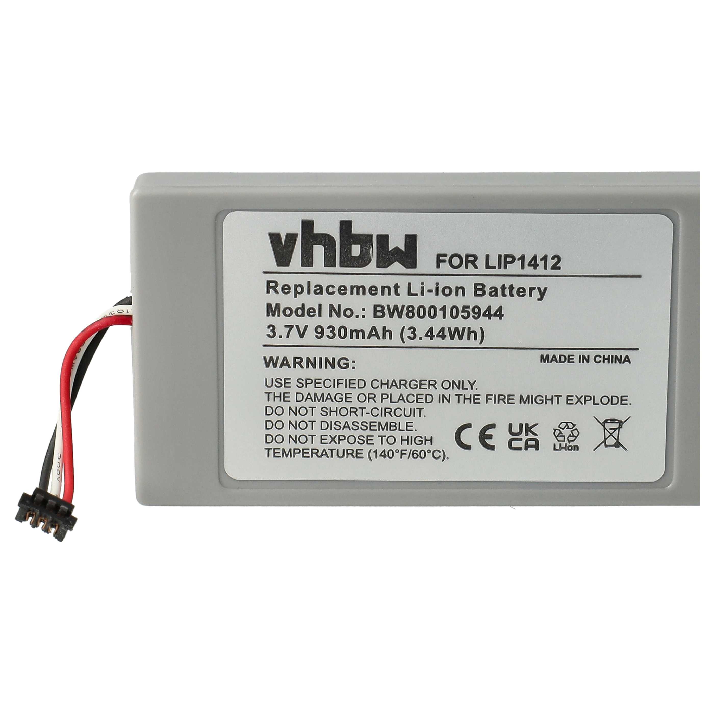  Games Console replaces Sony 4-000-597-01, LIP1412 for Sony - 930mAh, 3.7V