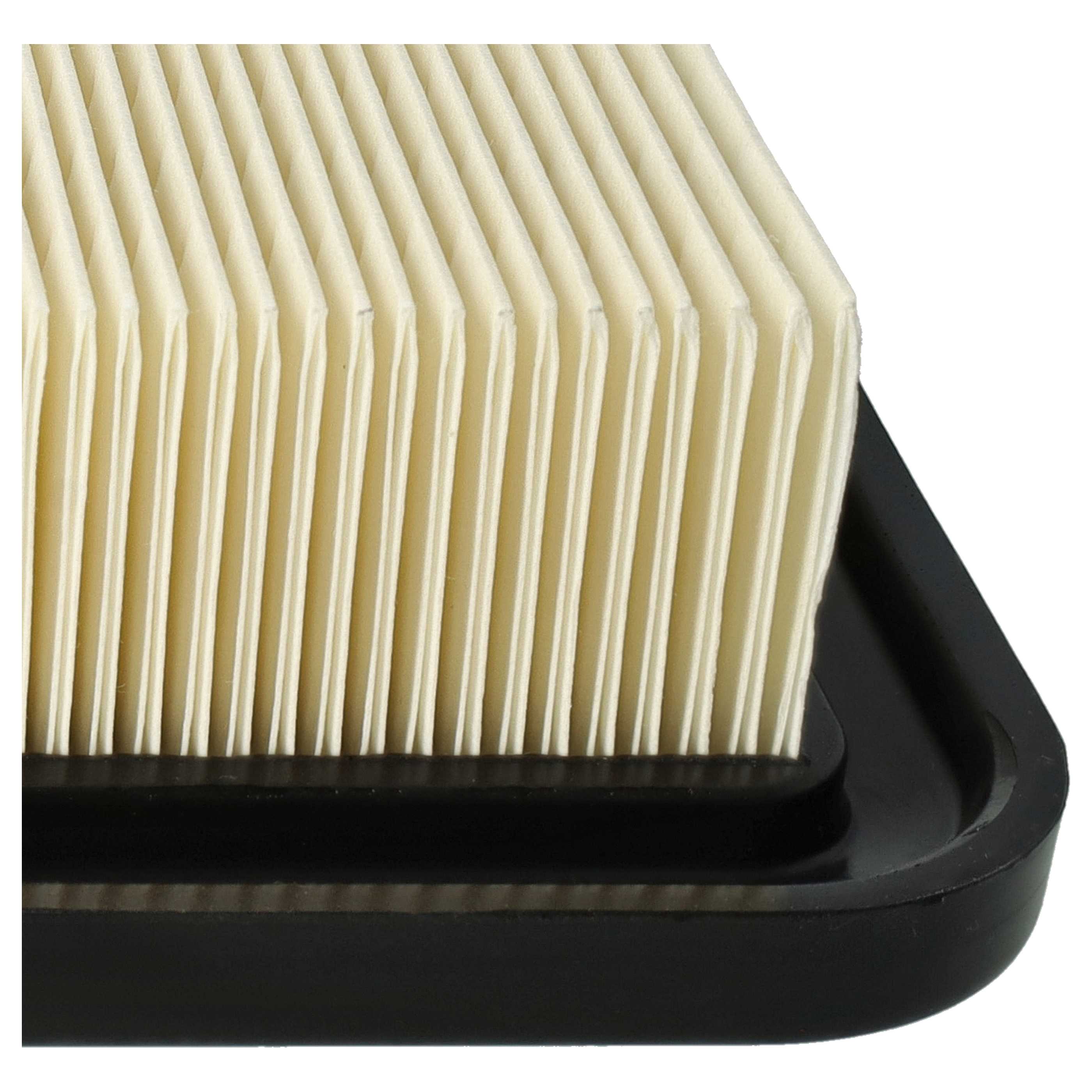 5x flat pleated filter suitable for Flex VCE 33 L AC, VCE 33 M AC, Makita VC4210M, Nilfisk Attix 33 M-H Vacuum Cleaner