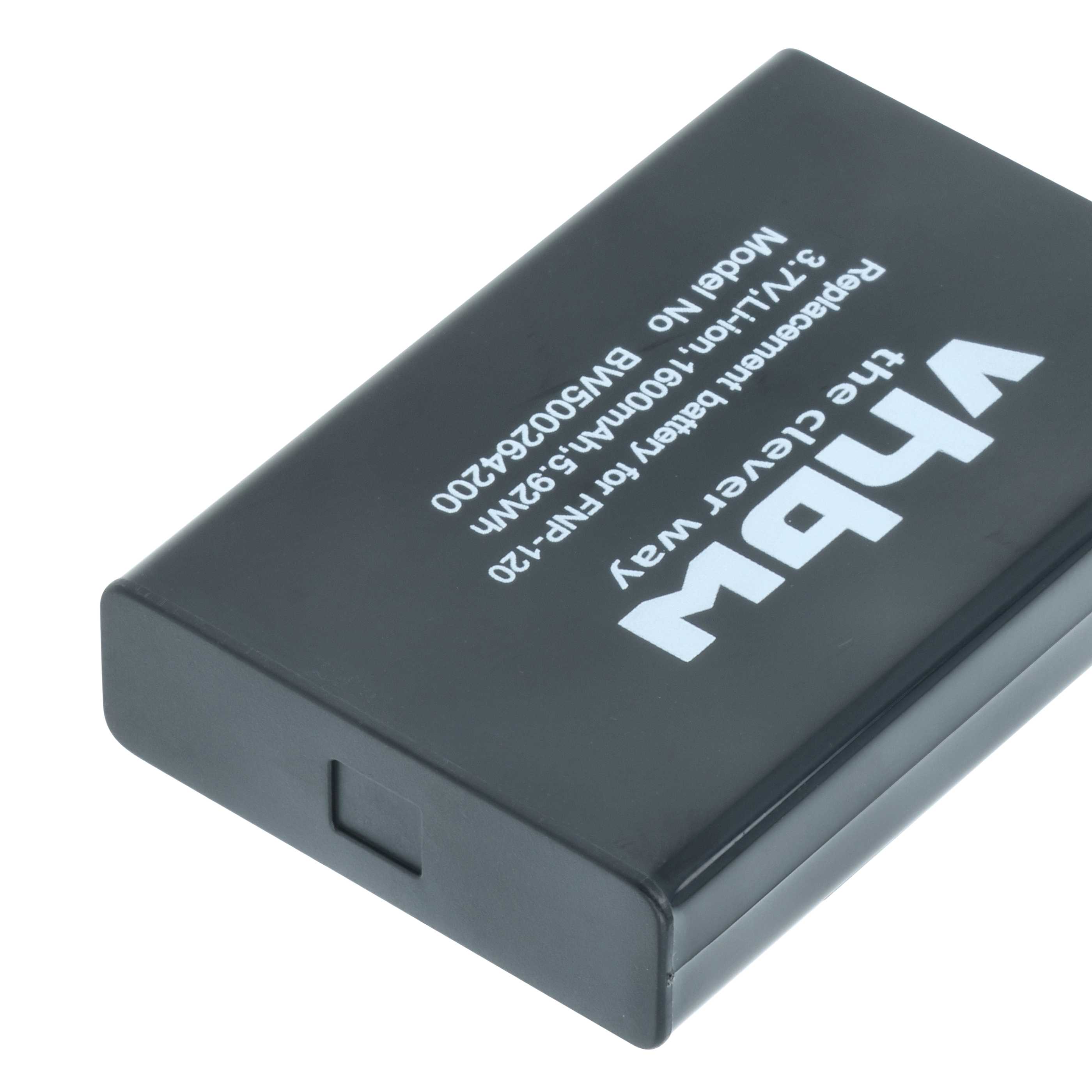 Battery replaces Aiptek ZPT-PM18 - 1600mAh, 3.6V, Li-Ion