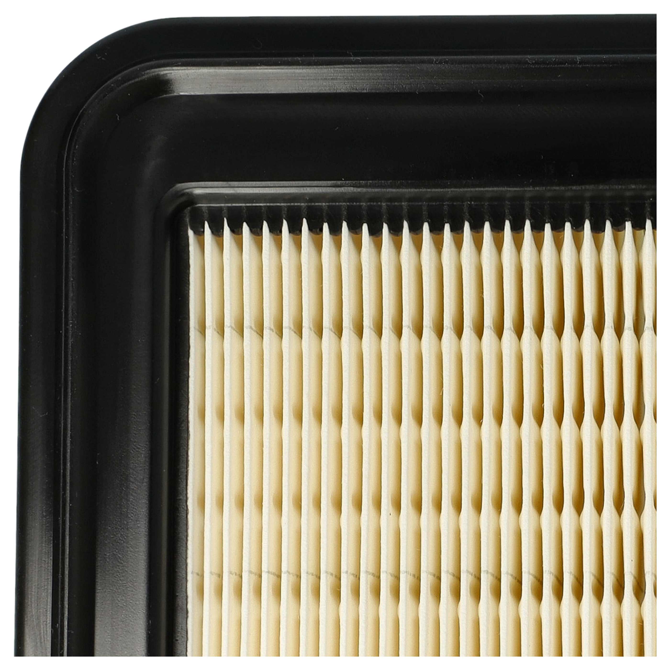 10x flat pleated filter suitable for Flex VCE 33 L AC, VCE 33 M AC, Makita VC4210M, Nilfisk Attix 33 M-H Vacuum Cleaner