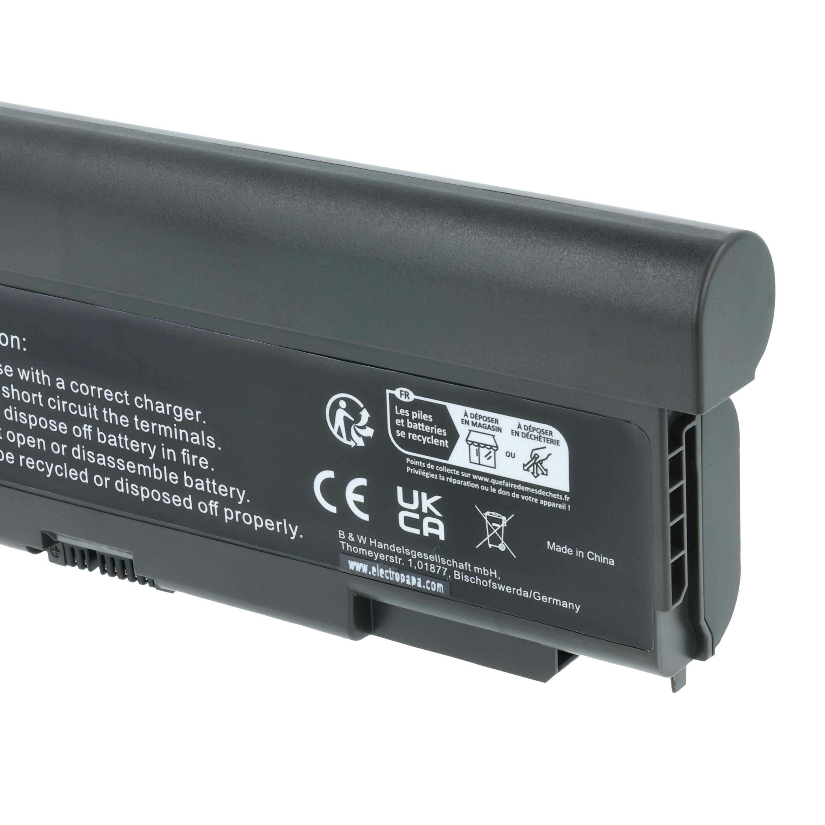 Akumulator do laptopa zamiennik Lenovo 45N1144, 0C52863, 0C52864, 0A36302 - 6600 mAh 11,1 V Li-Ion, czarny