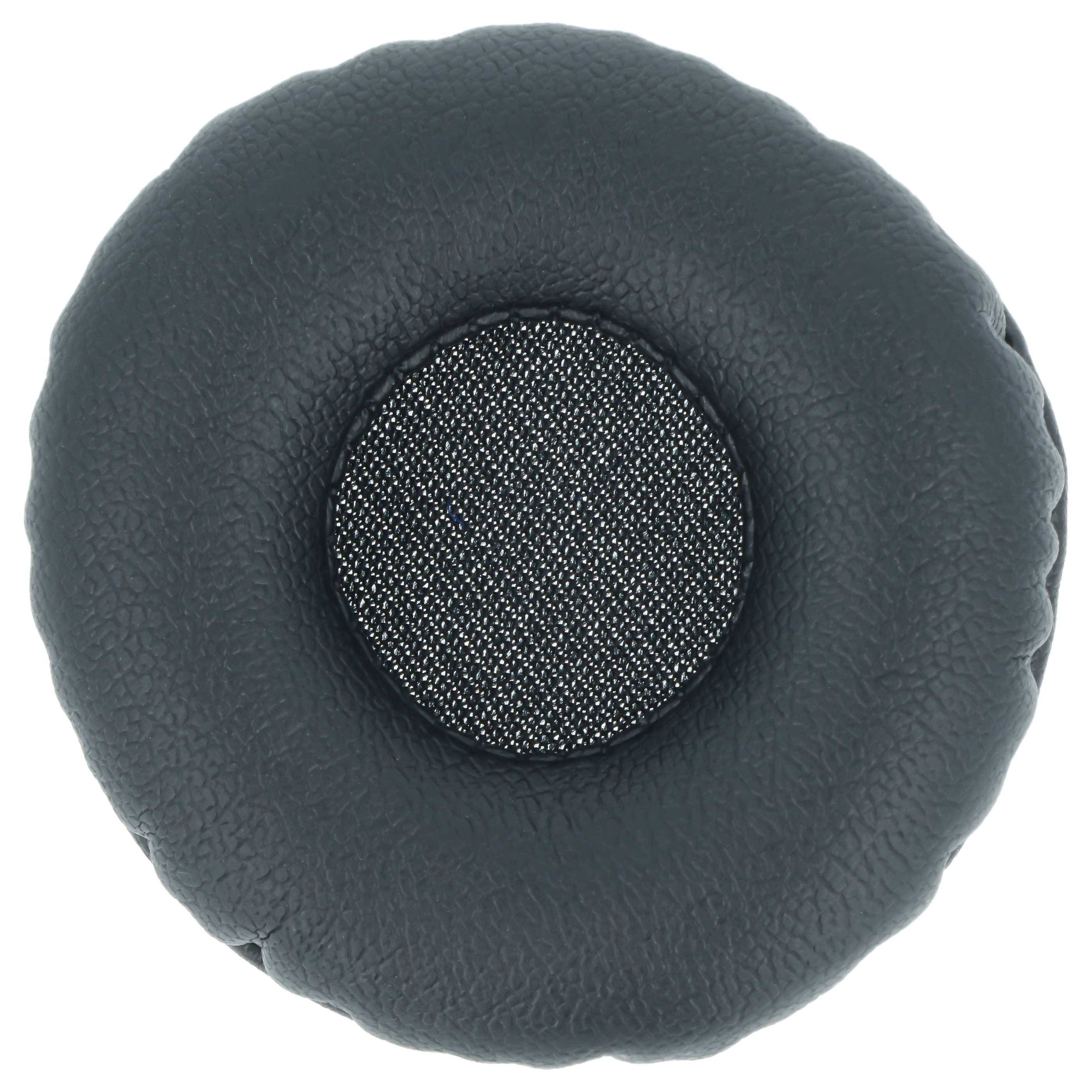 2x Cuscinetti per cuffie AKG, Sennheiser, Koss, cuffie con un cuscinetto auricolare da 50 mm - 5cm nero