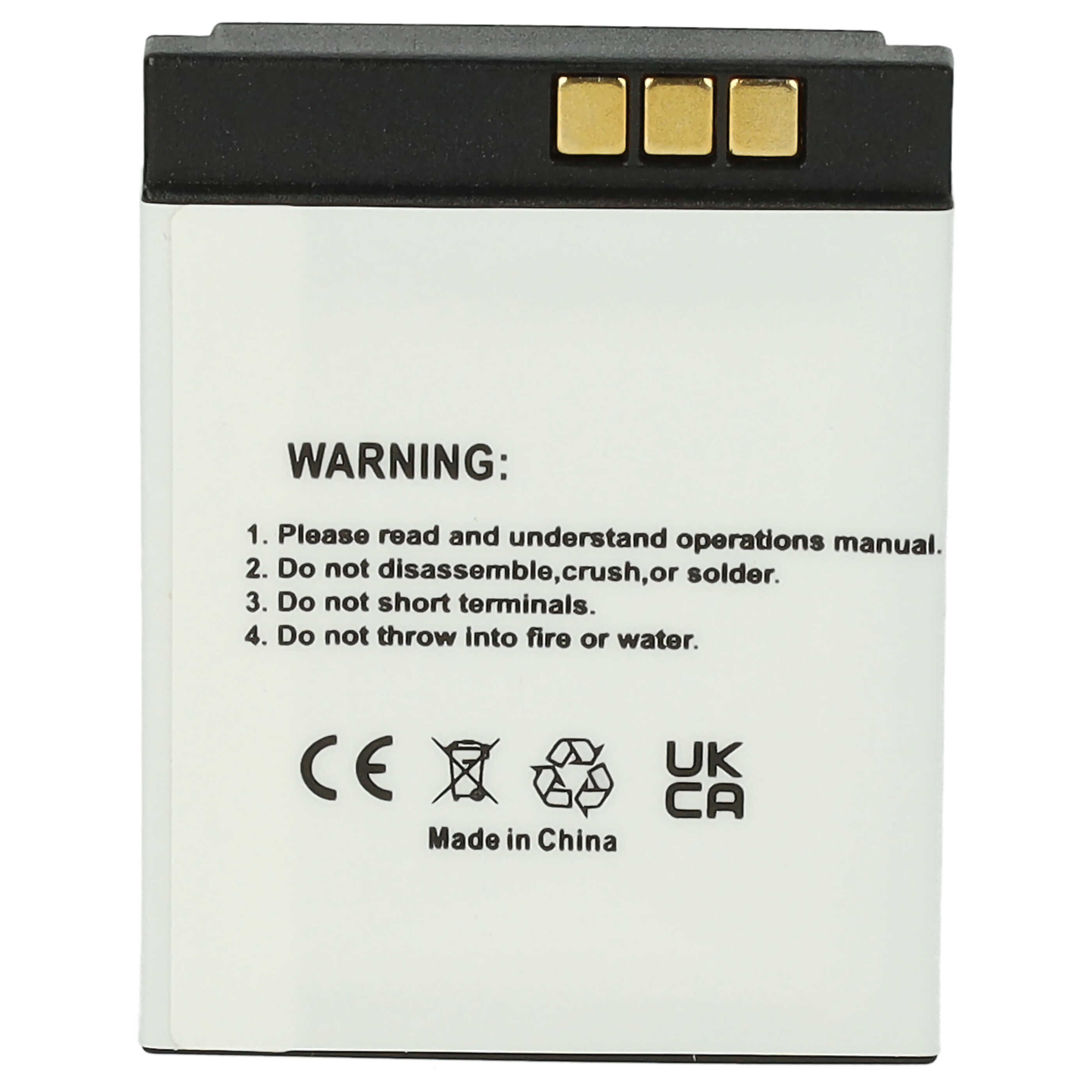 Smartwatch Battery replaces BT166342, PX8914-944, BT266342 - 380 mAh 3.7 V Li-polymer + Tools