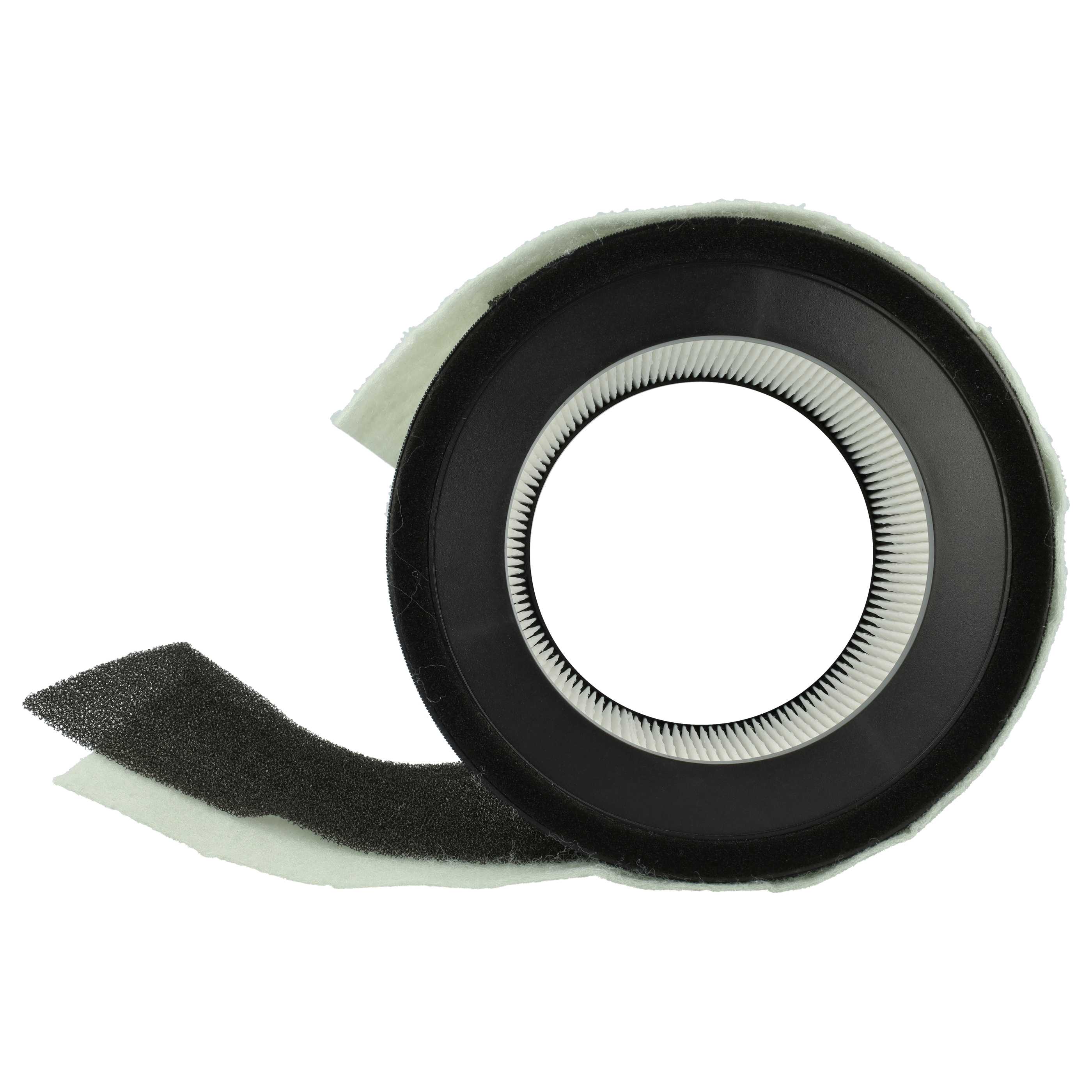 2x Filter as Replacement for Leitz 2415142, 2415107 - Pre Filter + HEPA + Activated Carbon