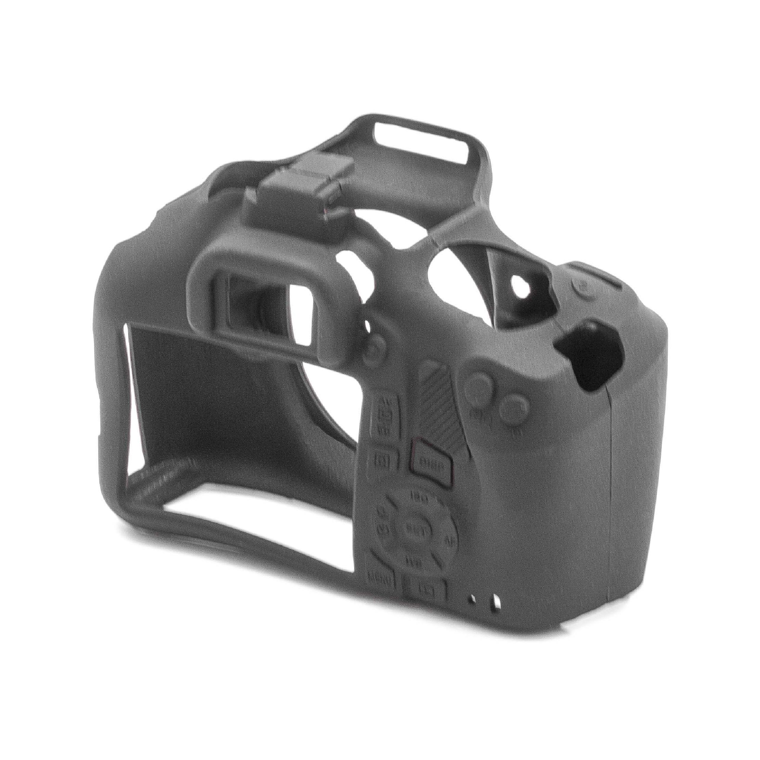 Funda protectora compatible con cámarasCanon EOS Kiss X80 - silicona, negro