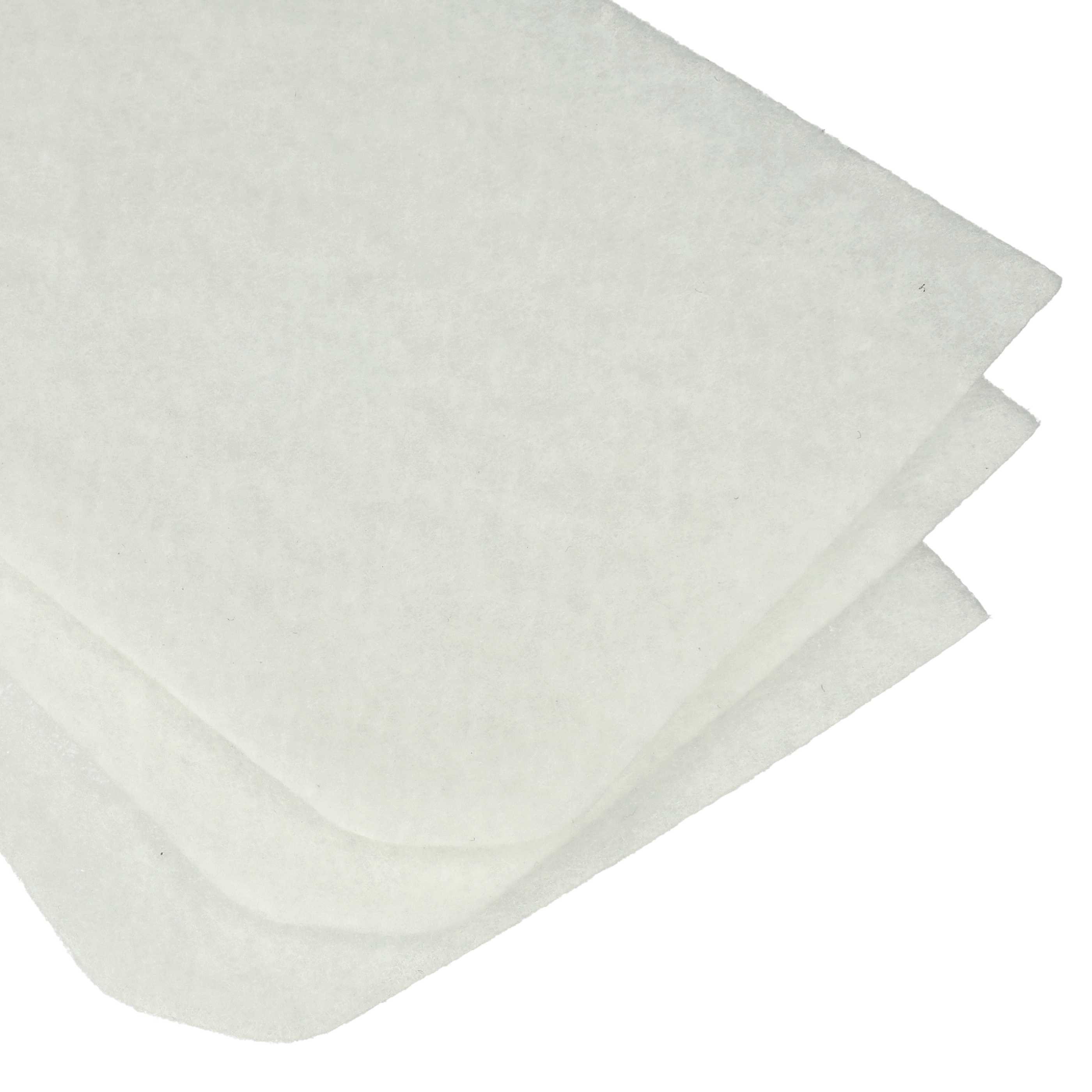 12x filtre papier, 6x filtre à graisses, 6x filtre à charbon actif remplace DeLonghi 5512510041 pour friteuse 