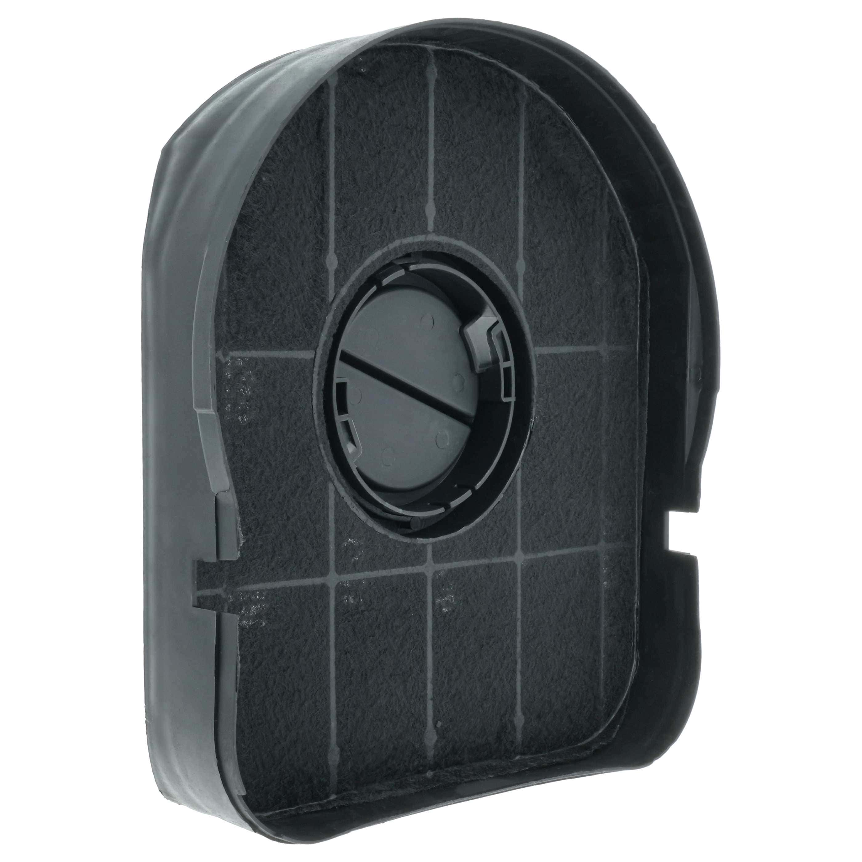 4x Filtres à charbon actif remplace AEG E3CFE200, Type 200 pour hotte Bosch