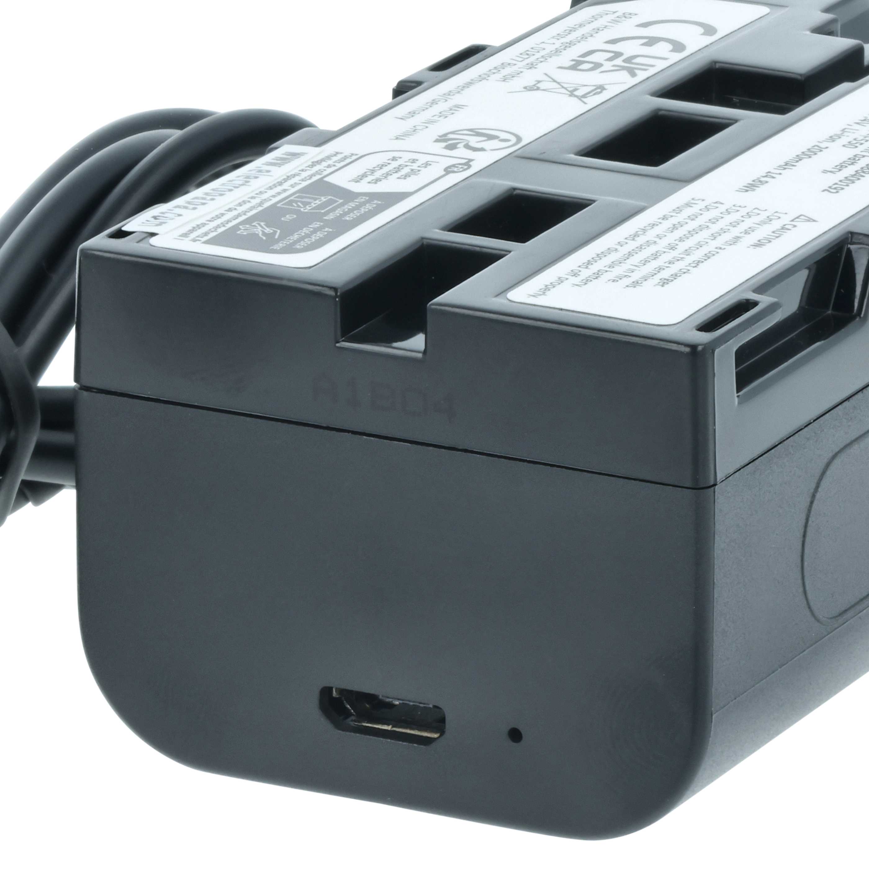 Battery replaces Sony NP-F950, NP-F930/B, NP-F950/B, NP-F550, NP-F930, NP-F960 - 2000mAh, 7.4V, Li-Ion