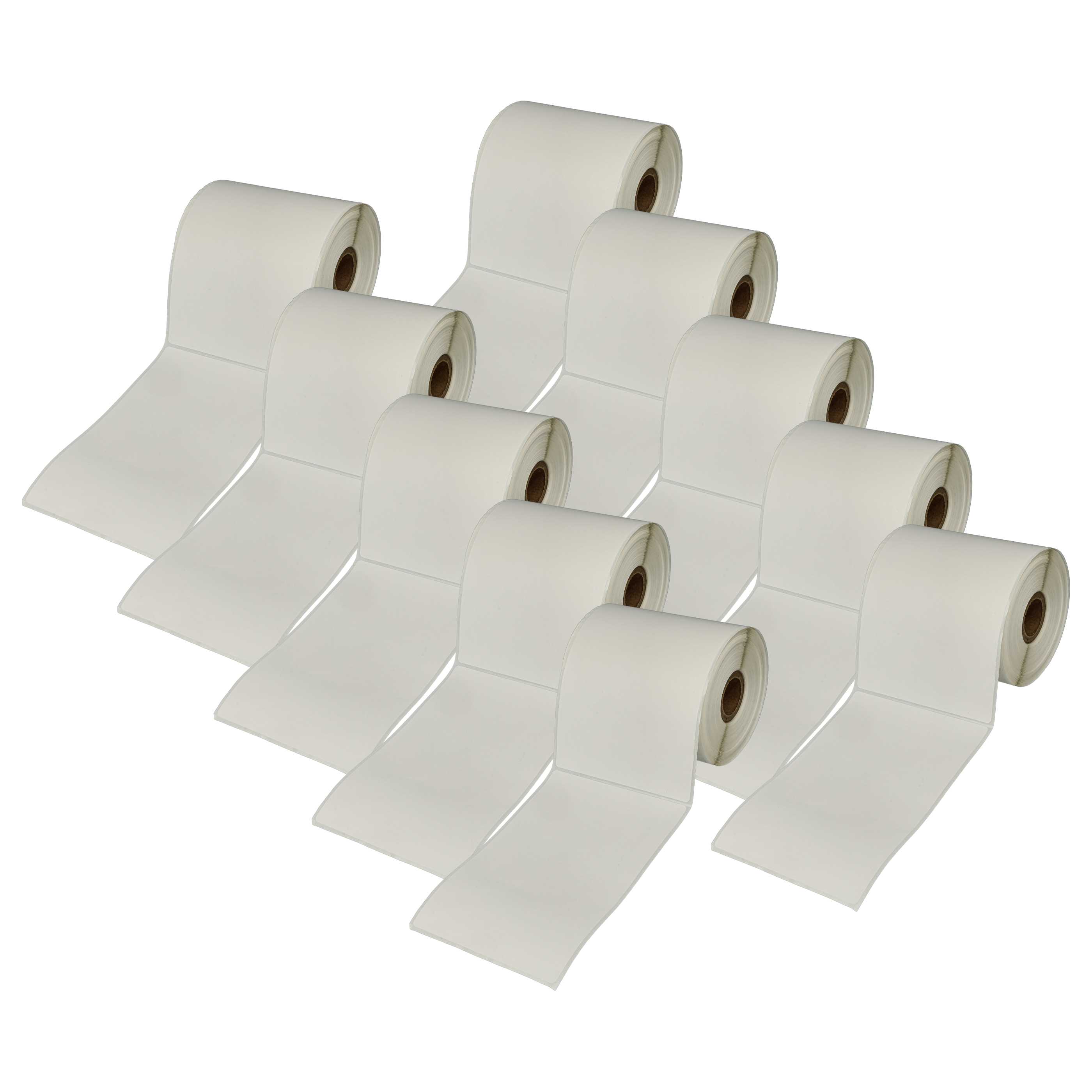 10x Label Roll replaces Brother RD-S02E1 Labeller - 152 mm x 102 mm