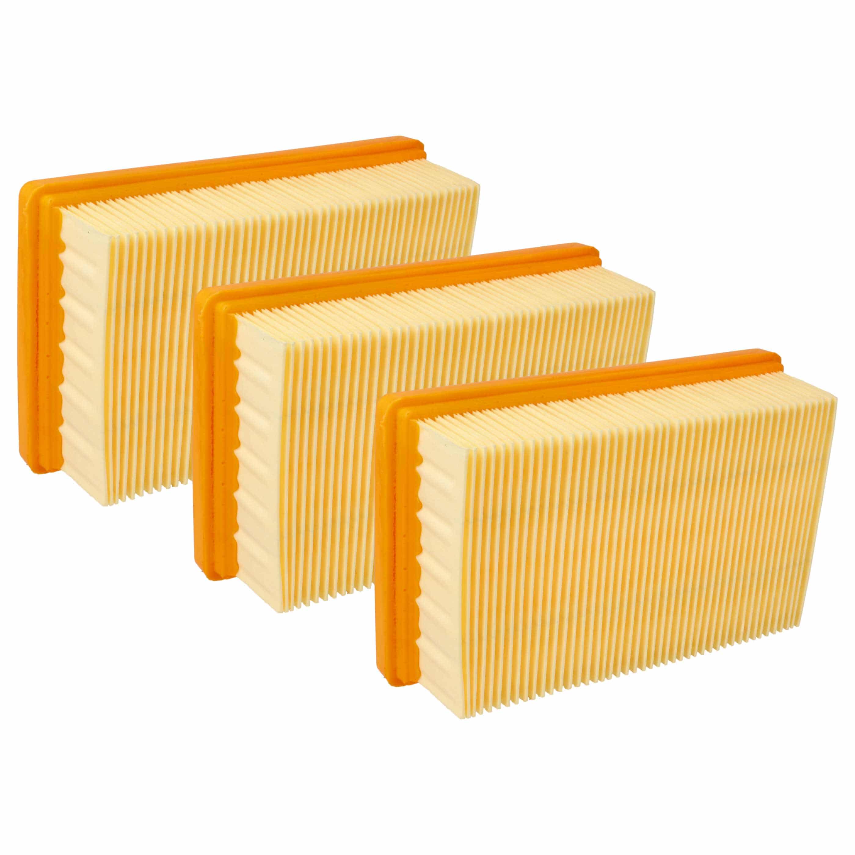 3x Filtro para aspiradora Kärcher MV4, MV5, WD4, WD5, WD6