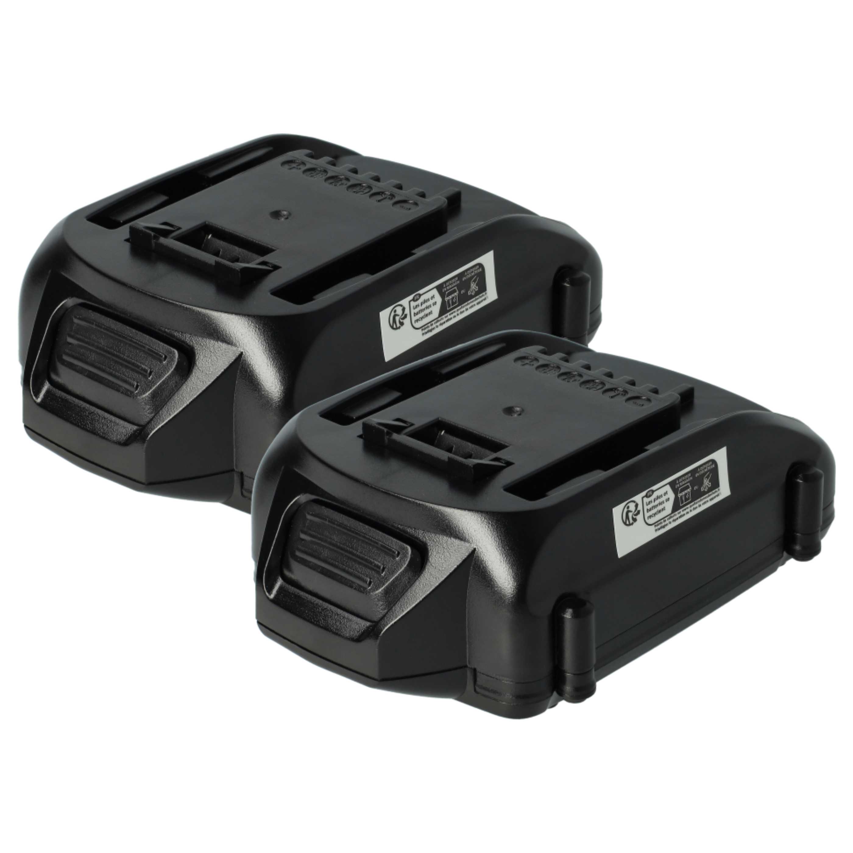 2x Batteria sostituisce Rockwell RW9351.1 per attrezzo DeltaFox - 2000mAh 18V Li-Ion