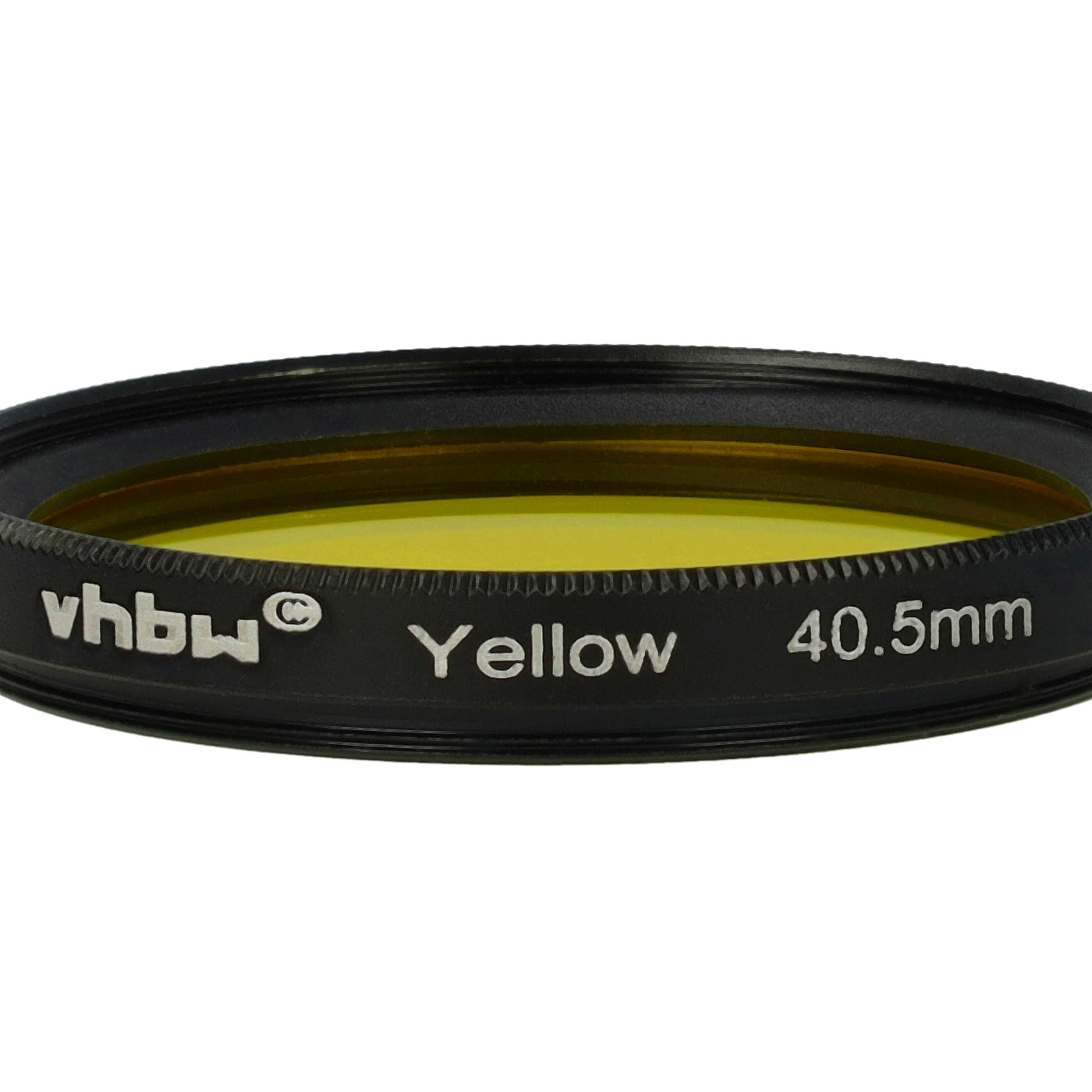 Filtro de color para objetivo de cámara con rosca de filtro de 40,5 mm - Filtro amarillo