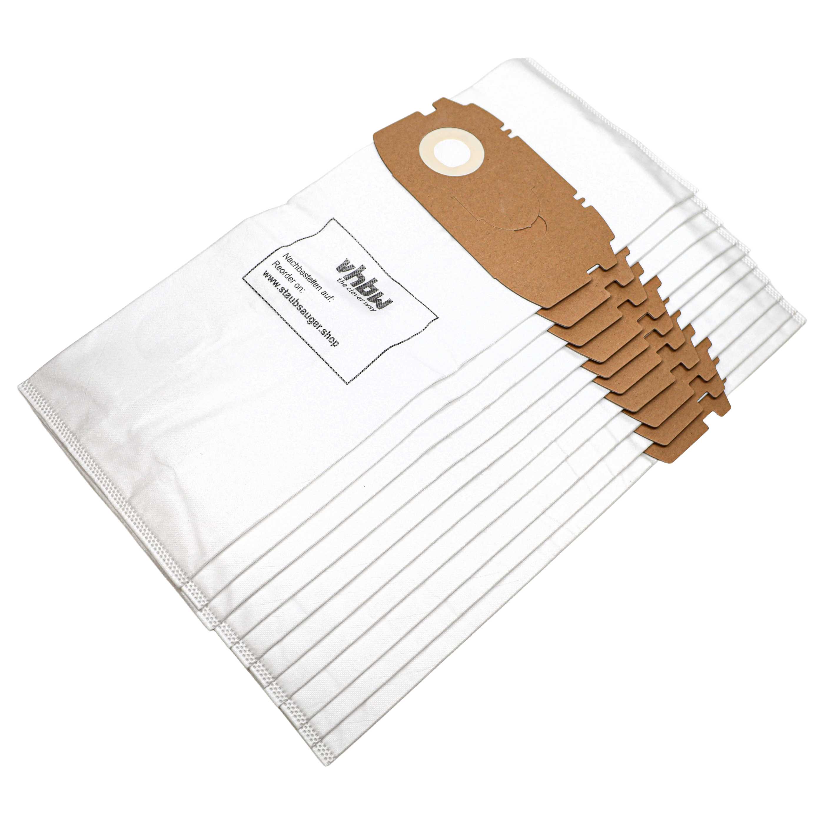 10x Sac remplace Festo Festool 456772, 498410 pour aspirateur Festo Festool - microfibre non tissée