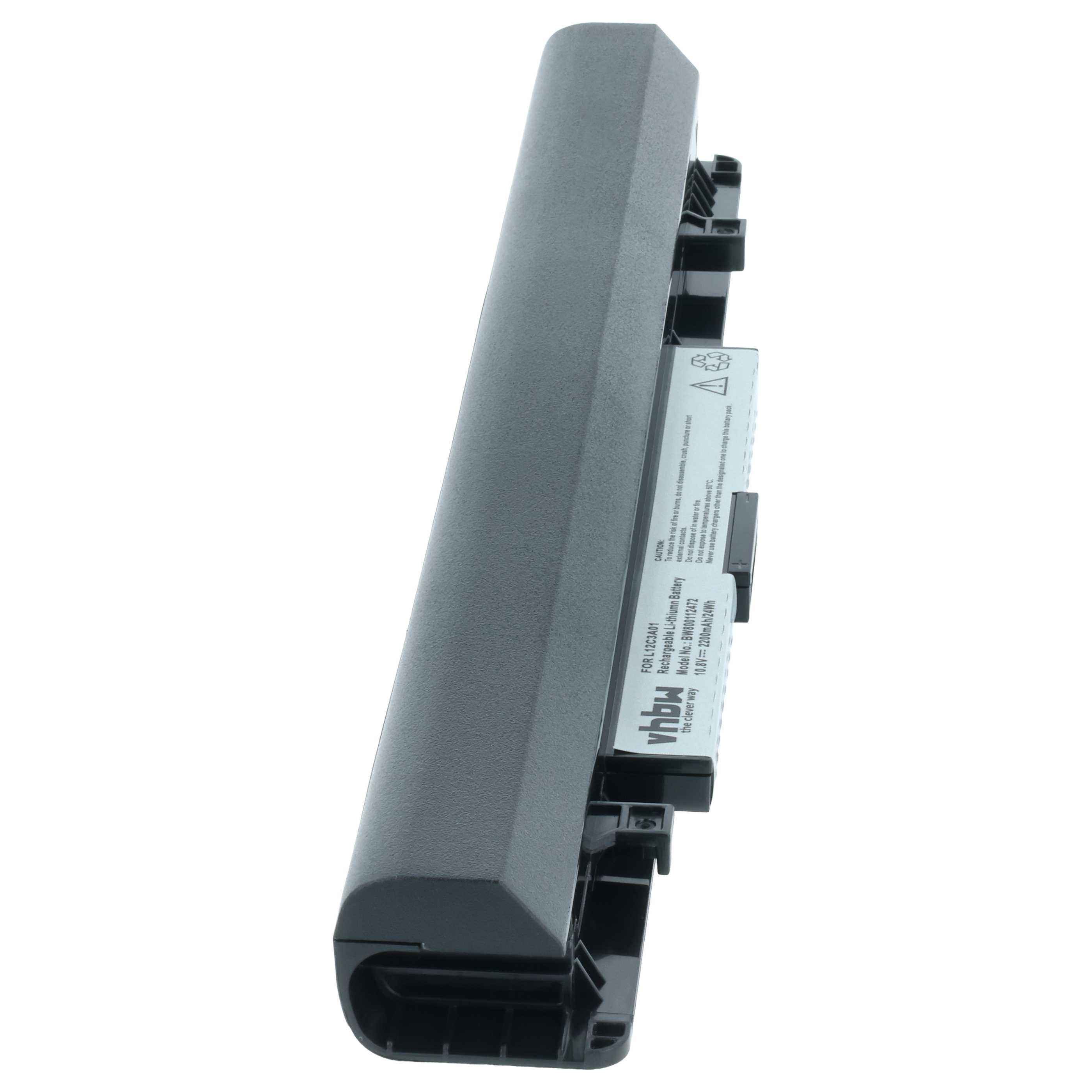 Akumulator do laptopa zamiennik Lenovo L12M3A01, L12S3F01, L12C3A01 - 2150 mAh 10,8 V Li-Ion, czarny