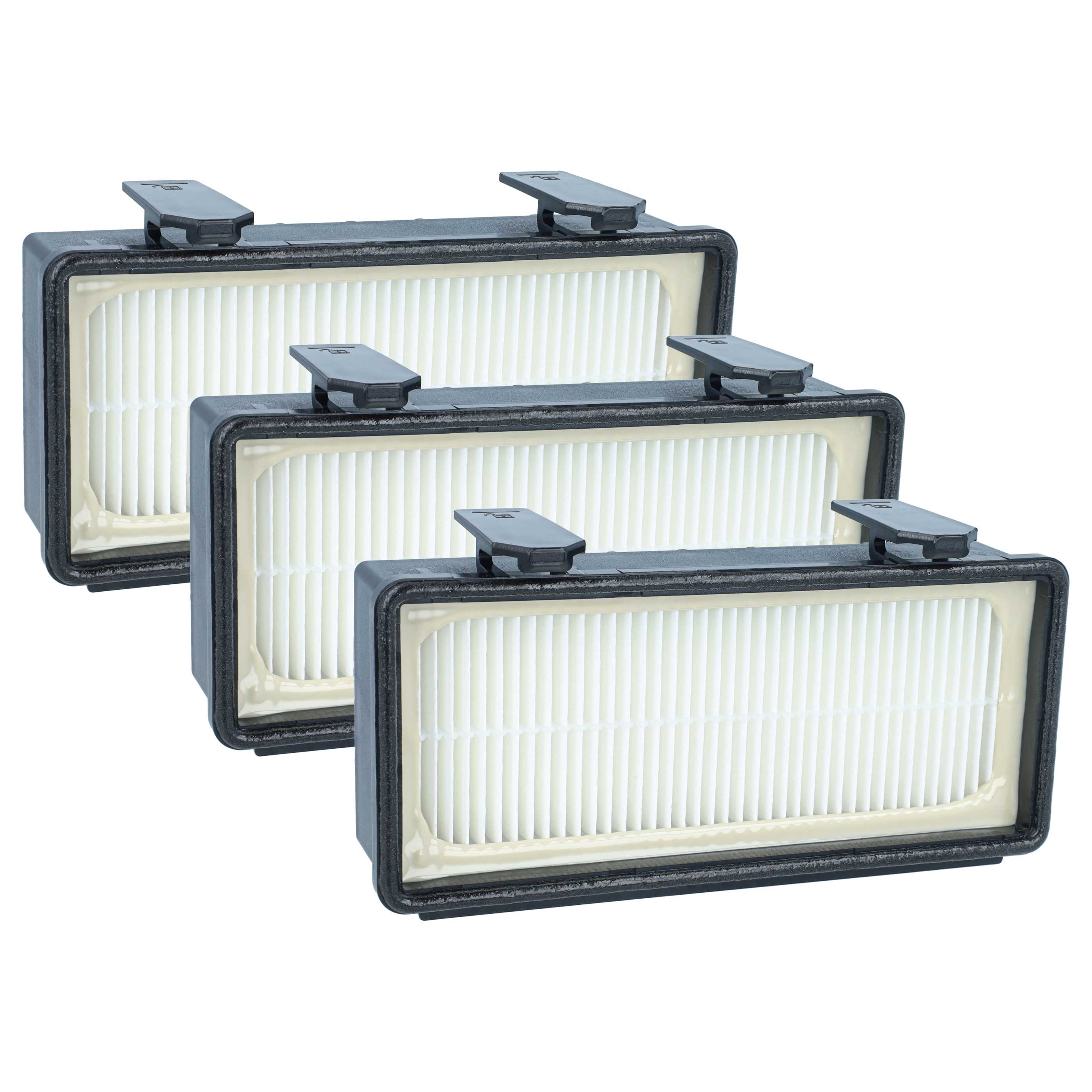 3x HEPA-Filter für Kärcher T 10/1 Adv, T 10/1 Bp Adv, T 15/1 Adv, T 15/1 Bp Adv für Staubsauger