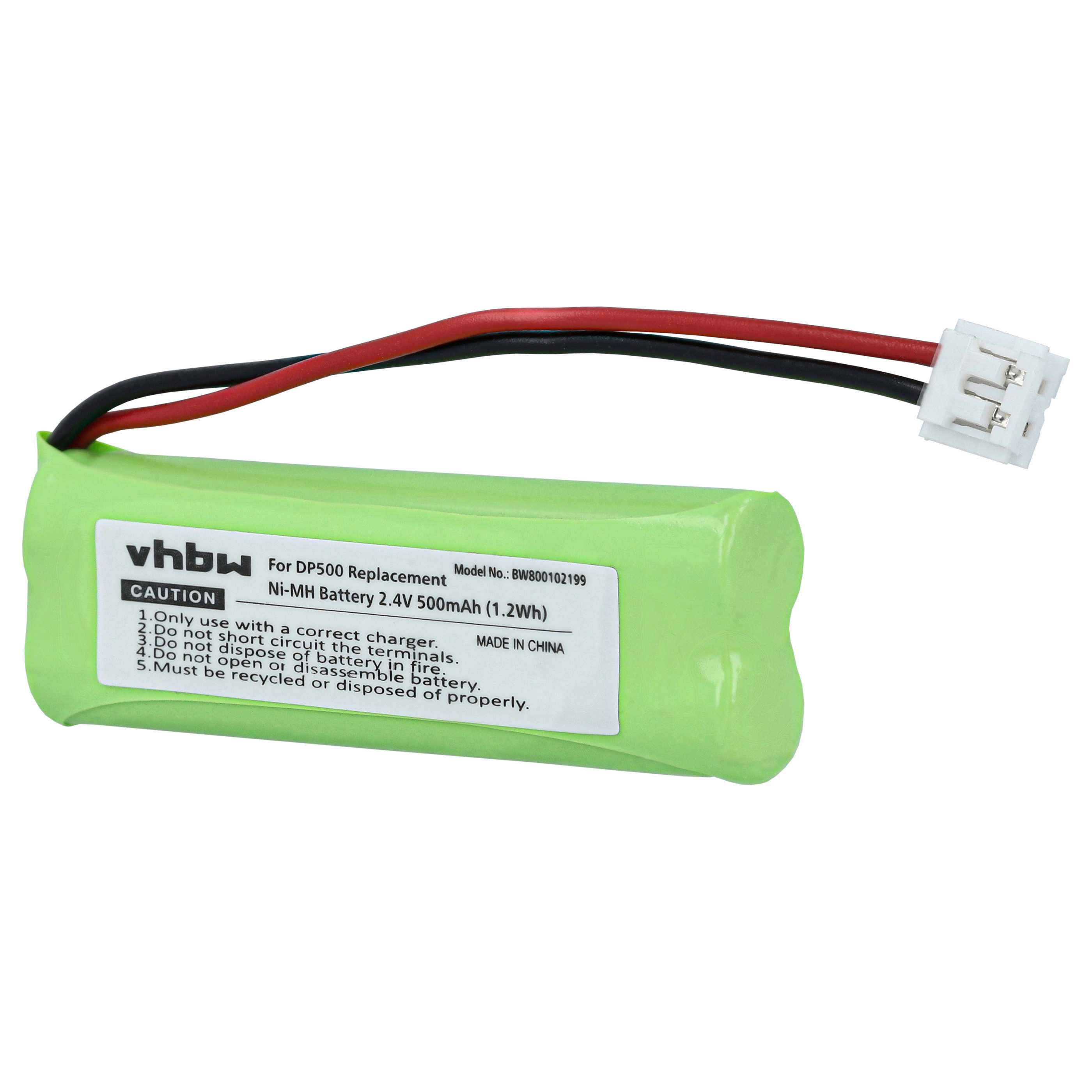3x Akumulator do telefonu stacjonarnego Binatone zamiennik GPHC05RN01, GP1010 - 500 mAh 2,4 V NiMH