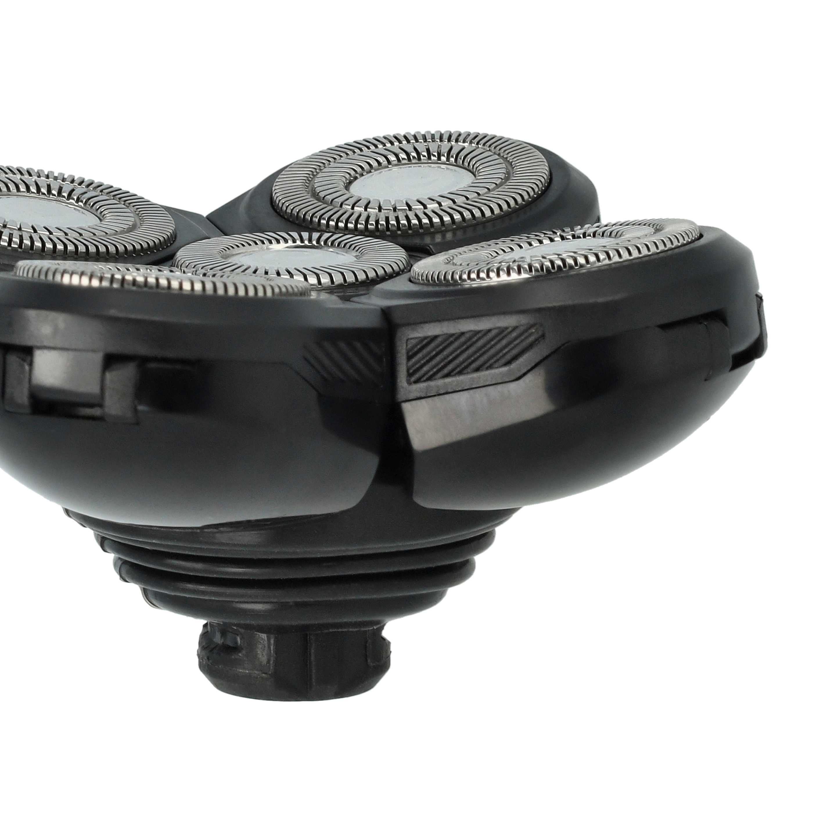 Cabezal reemplaza Philips RQ12, RQ50, RQ12+, RQ40 para afeitadoras Philips - negro