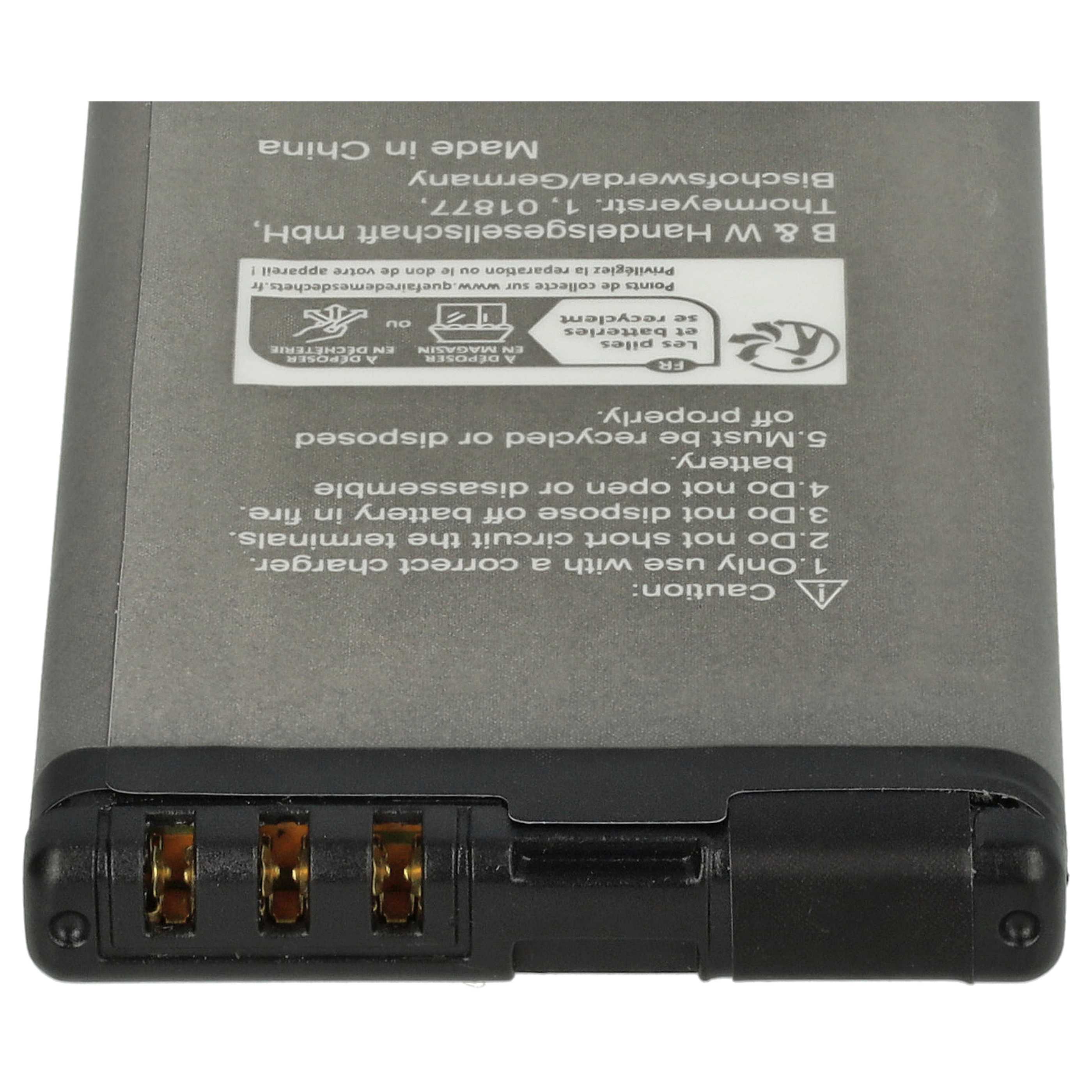 Akumulator do telefonu smartfona zamiennik Nokia BL-5CT - 1200 mAh 3,7 V Li-Ion