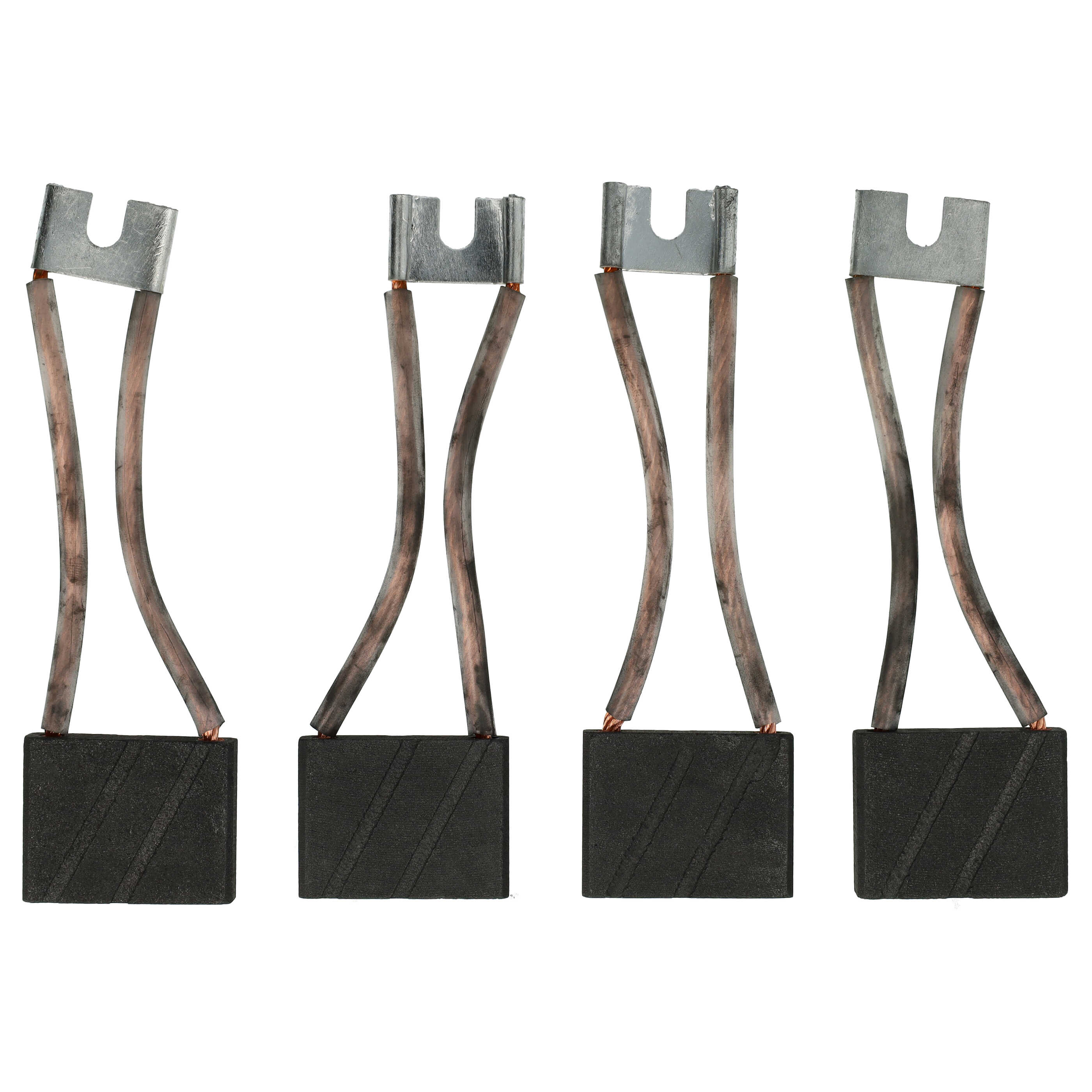 4x Kohlebürste als Ersatz für Linde J2506034, 0009718189 für Elektrowerkzeug - 31,4 x 39,8 x 10mm
