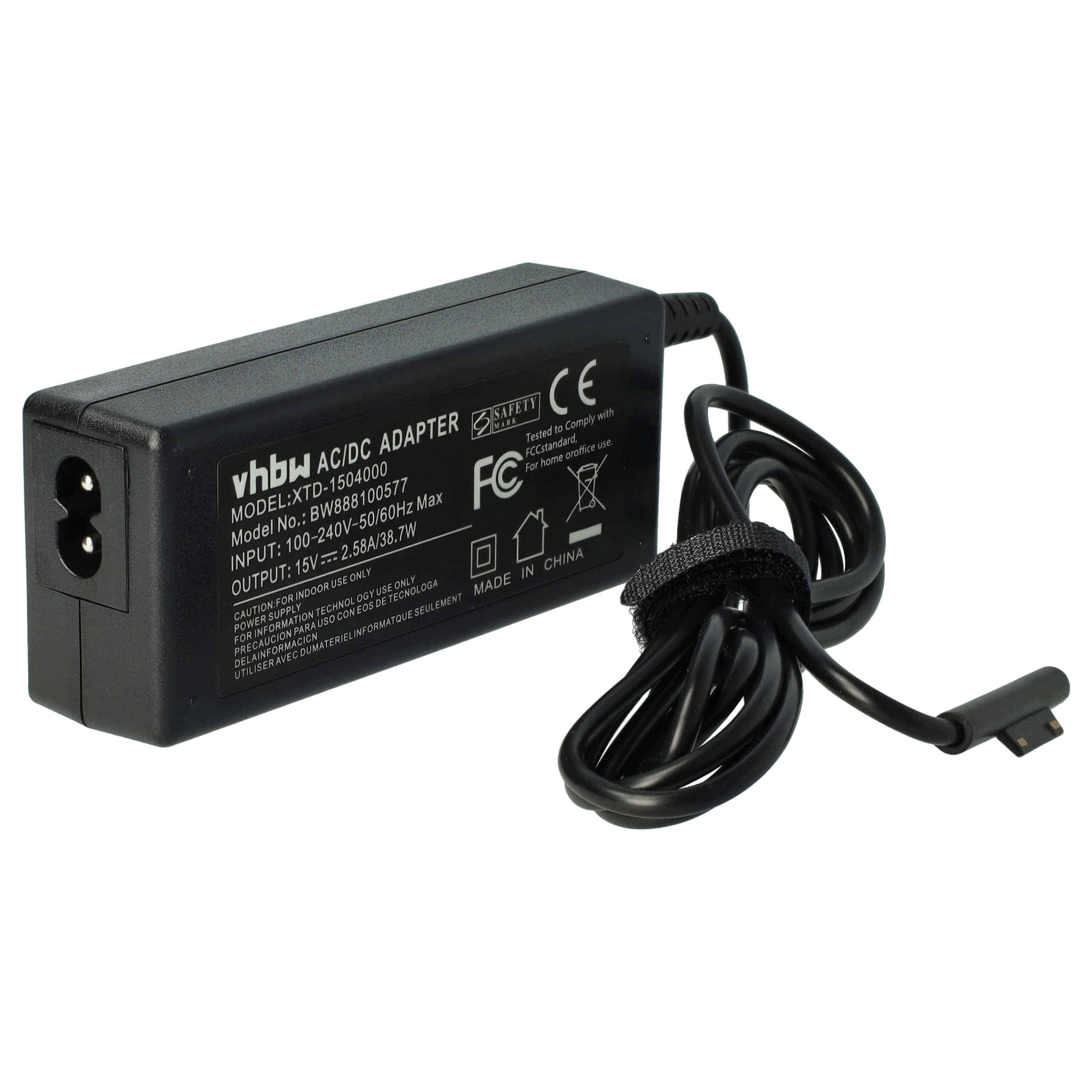 Mains Power Adapter replaces Microsoft A1800 for MicrosoftNotebook