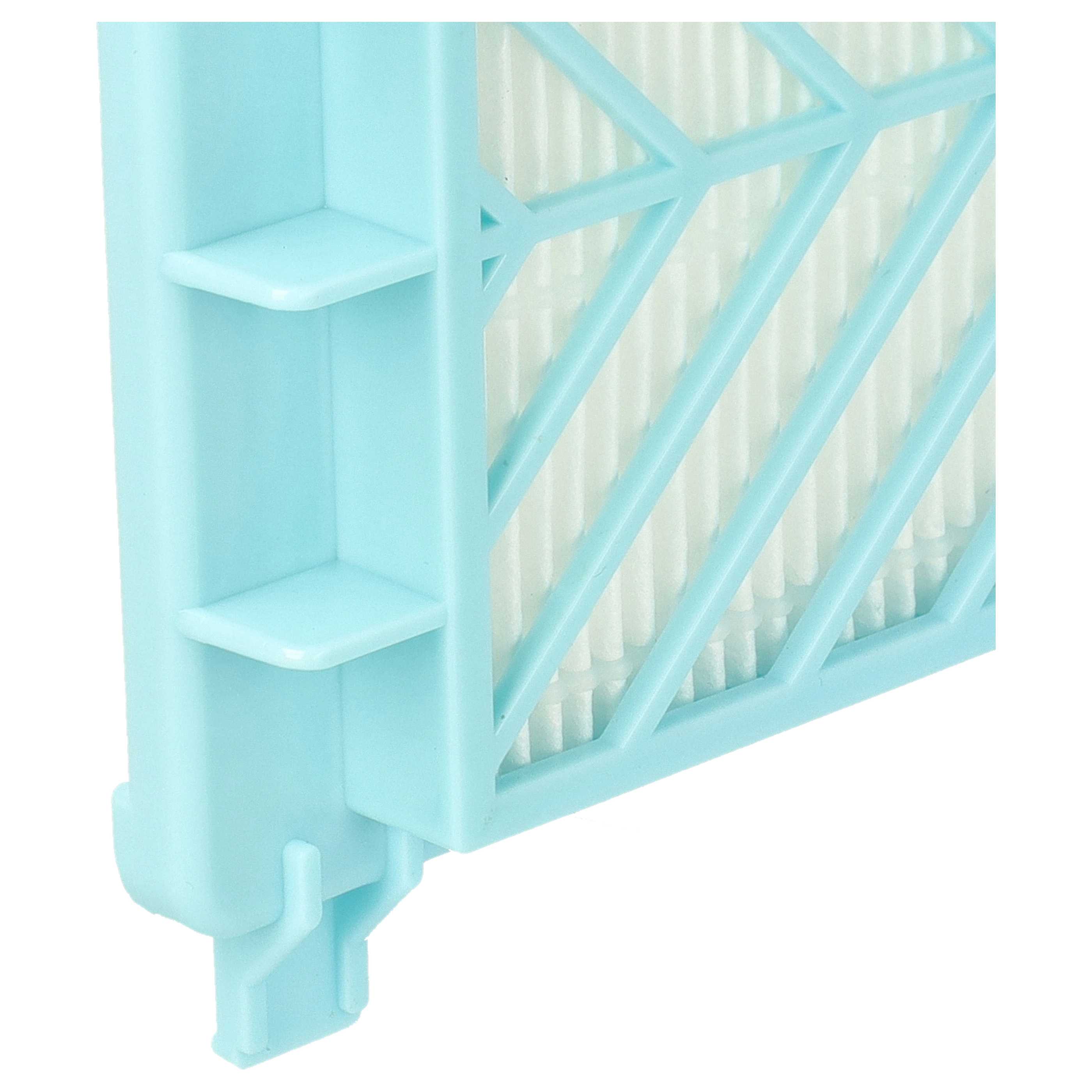 6x Filter replaces Philips 491669, 432200039090, 883804401010 for Philips Vacuum Cleaner, filter class H13