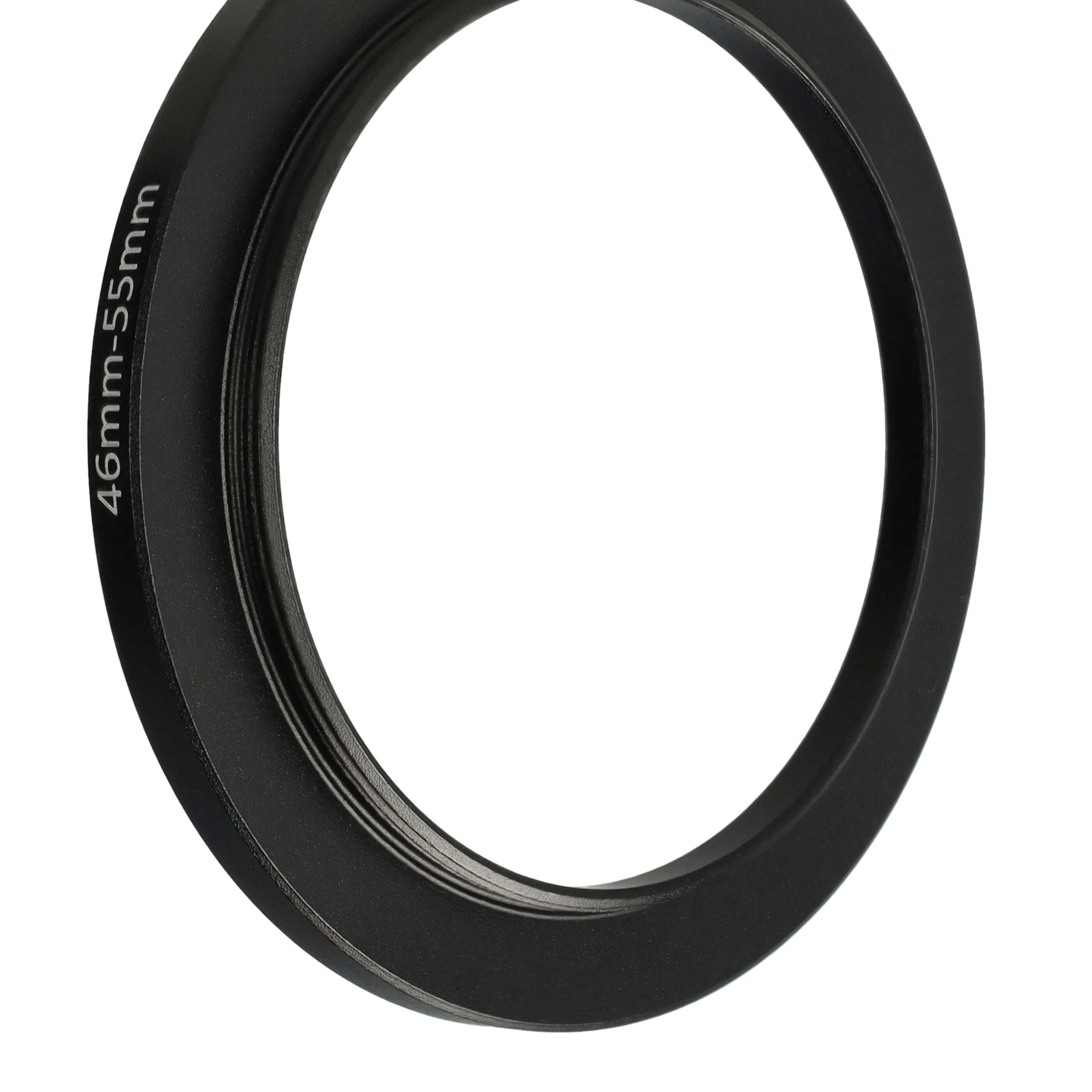 Step-Up-Ring Adapter 46 mm auf 55 mm passend für diverse Kamera-Objektive - Filteradapter