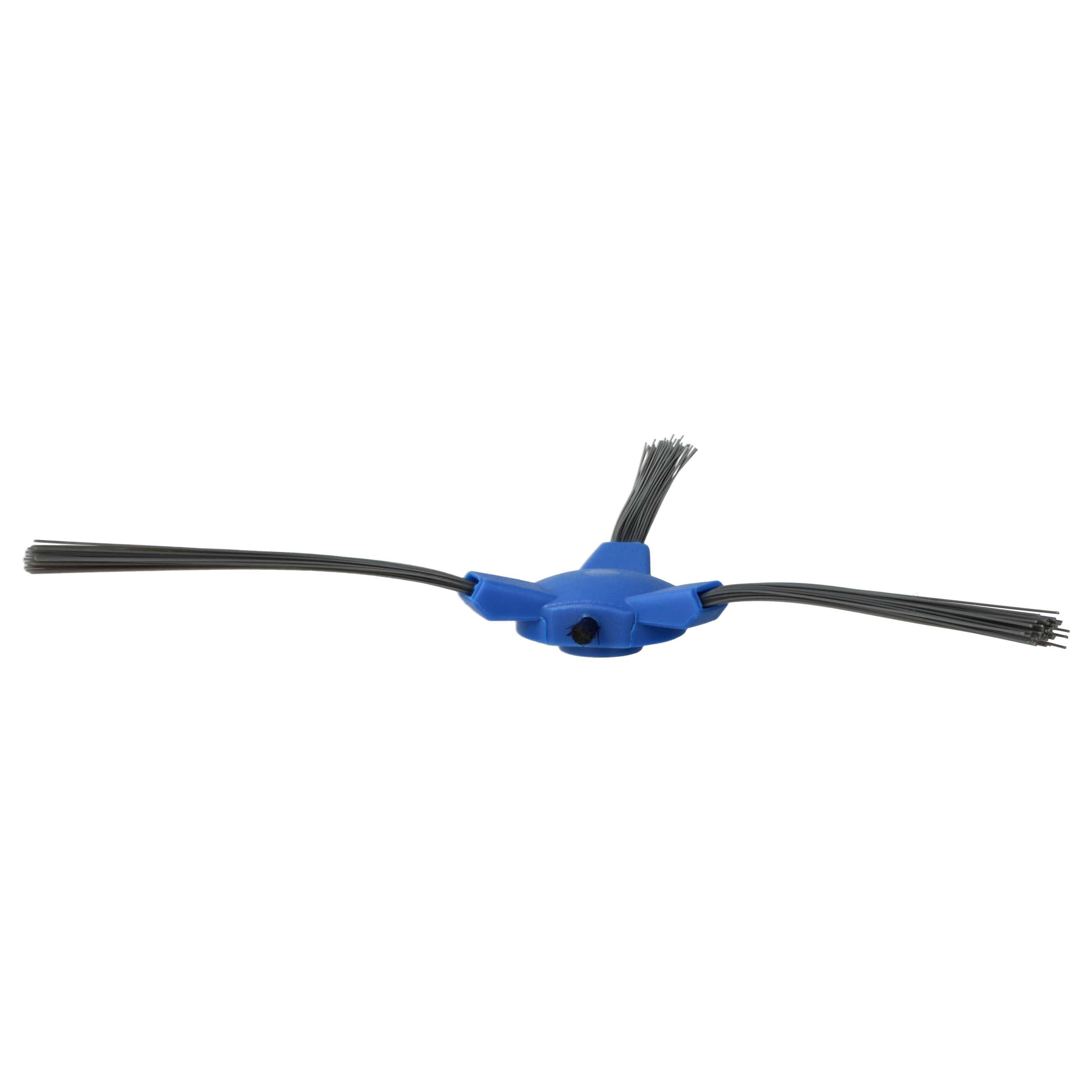 10x Side Brush suitable for Proscenic Proscenic 850t, 850 Robot Vacuum Cleaner - 3-armed, black, blue