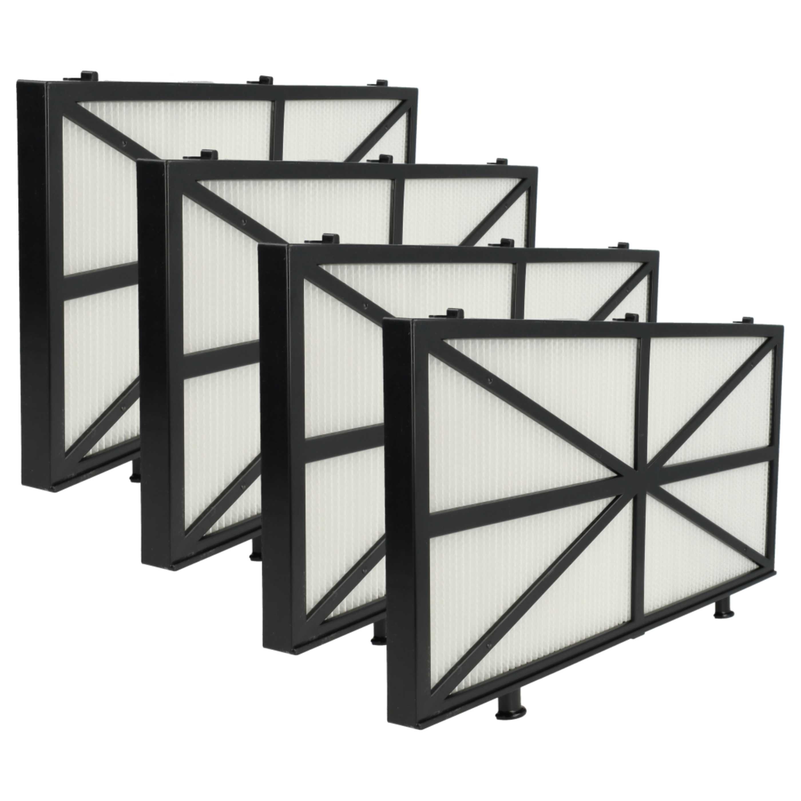 4x Filtre remplace Dolphin 9991425-R4 pour aspirateur de piscine -Microfiltre 27,7 x 14,8 x 5,6 cm