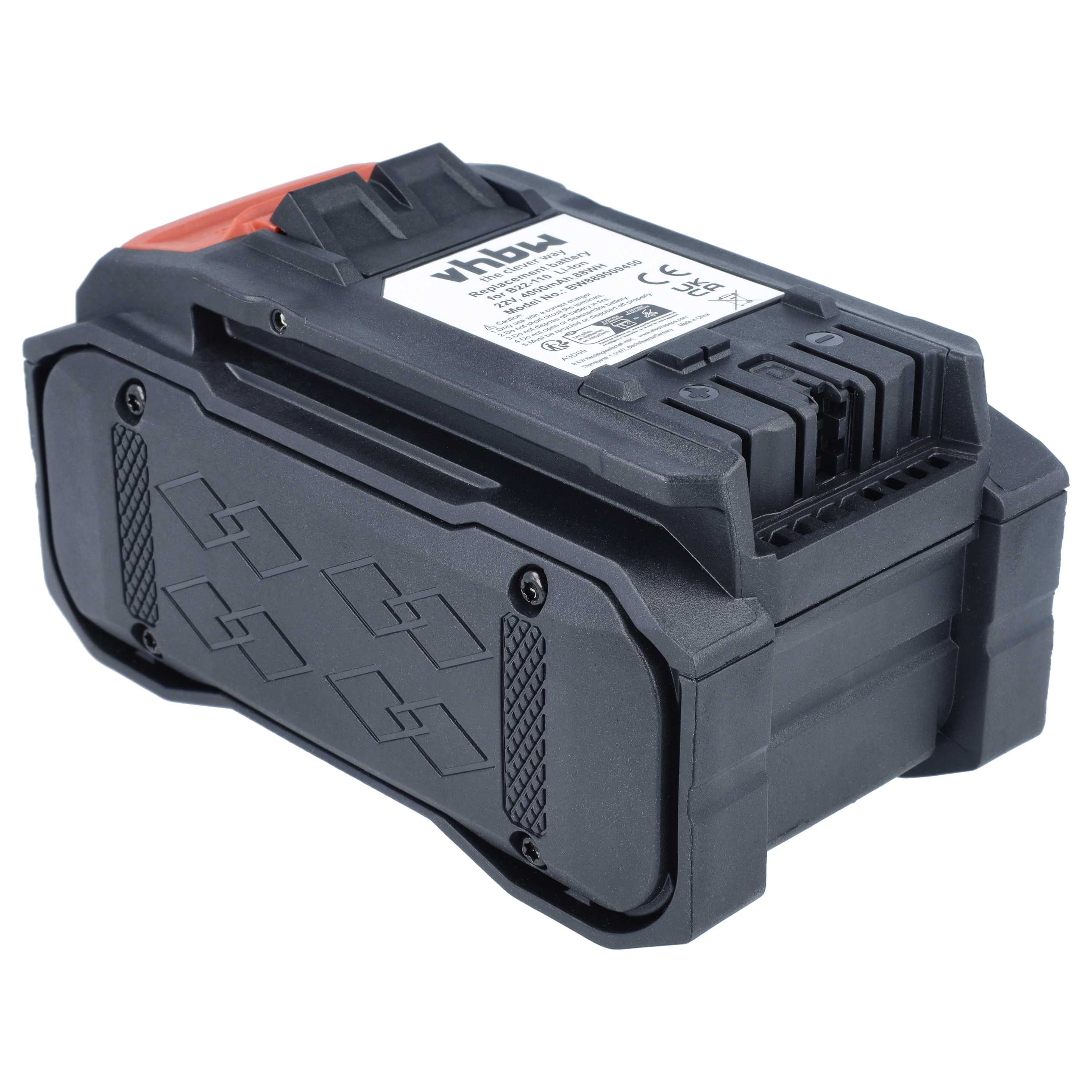 Akku 22V als Ersatz für Hilti B 22-110, B22 - 4Ah, Li-Ion