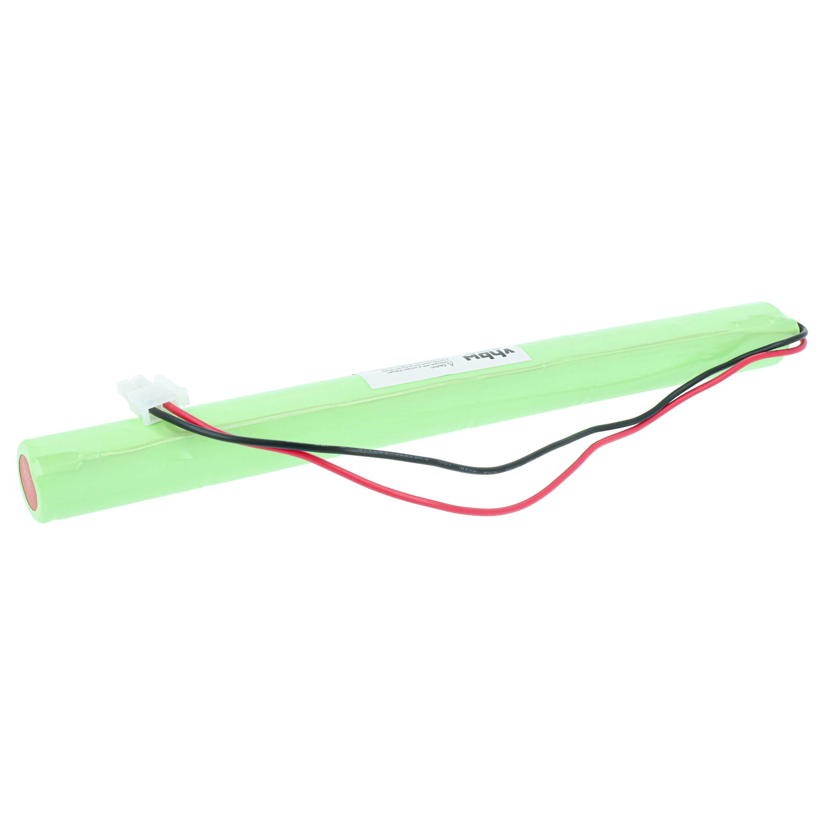 5x Akumulator do oświetlenia awaryjnego zamiennik BAES 329045490 - 1600 mAh 7,2 V NiCd
