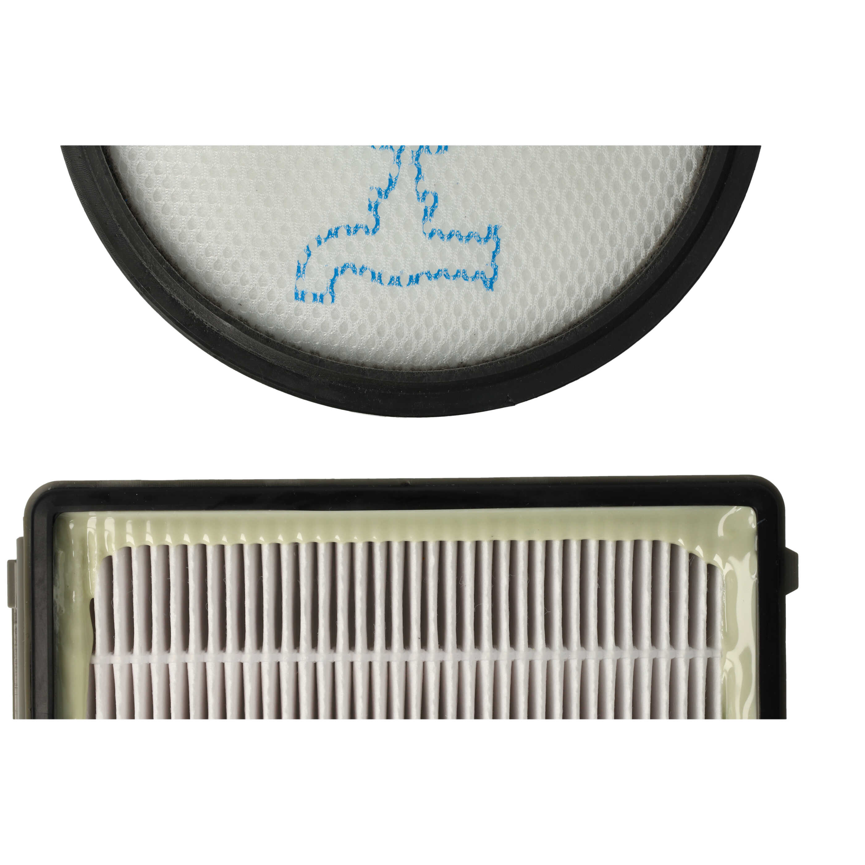 5x Filter Set replaces Rowenta ZR005901 for Moulinex Vacuum Cleaner - Vacuum Cleaner Filter Set