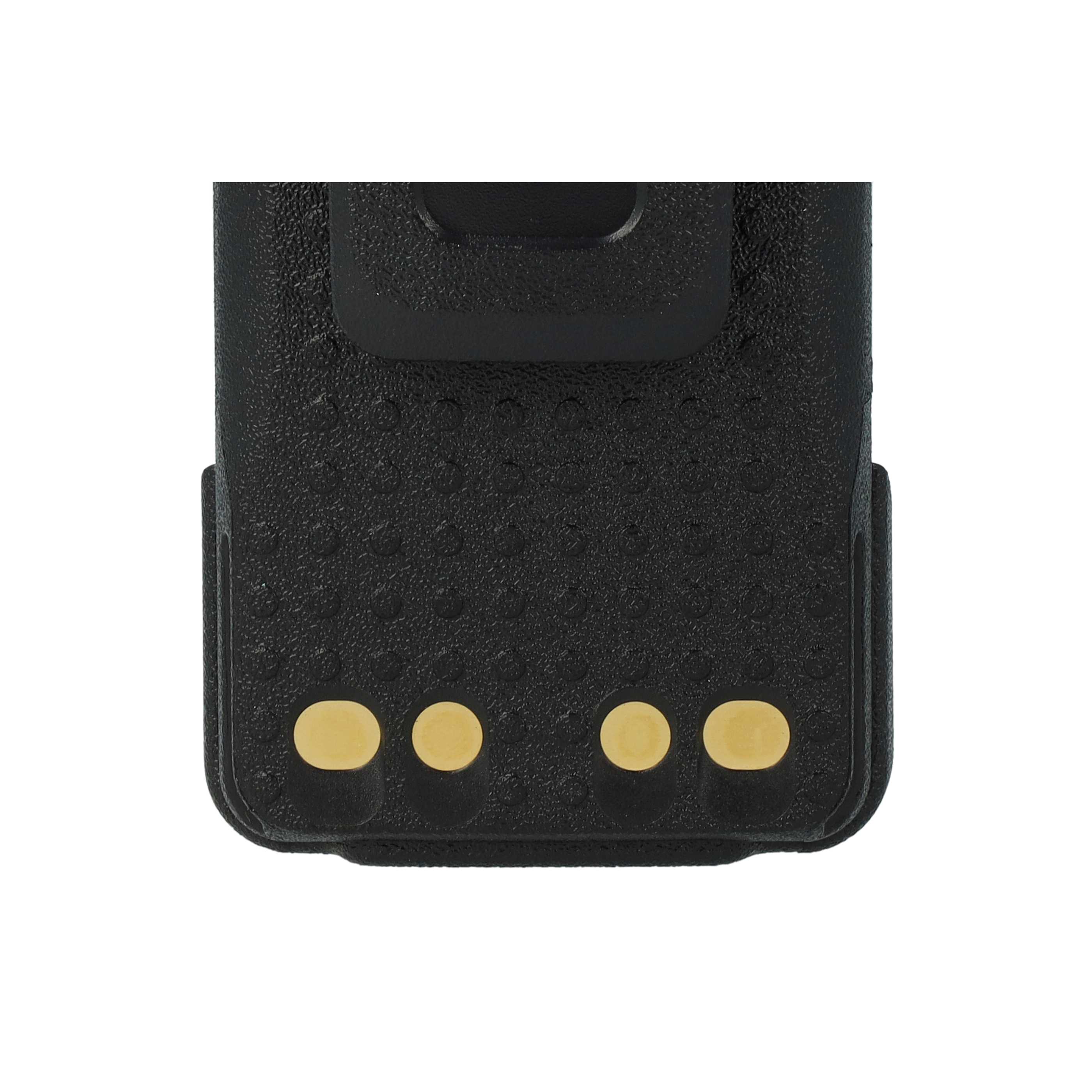 Radio 2x Battery replaces Motorola PMNN4406, PMNN4406BR, PMNN4409 - 3000 mAh 7.4 V Li-Ion + Belt Clip