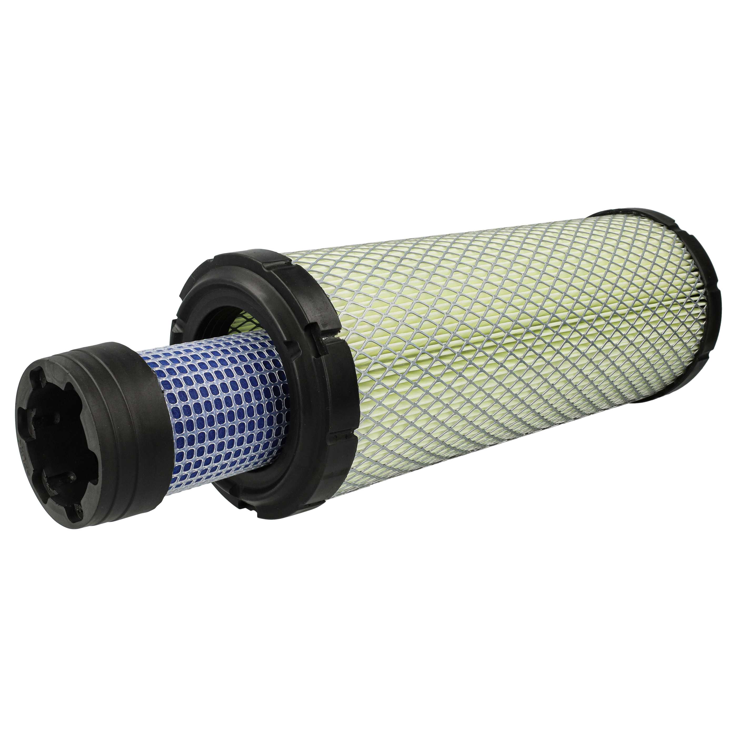 Filter Set replaces 25 083 01 for Hyundai Heavy Vehicle etc. - 1x inner filter, 1x external filter