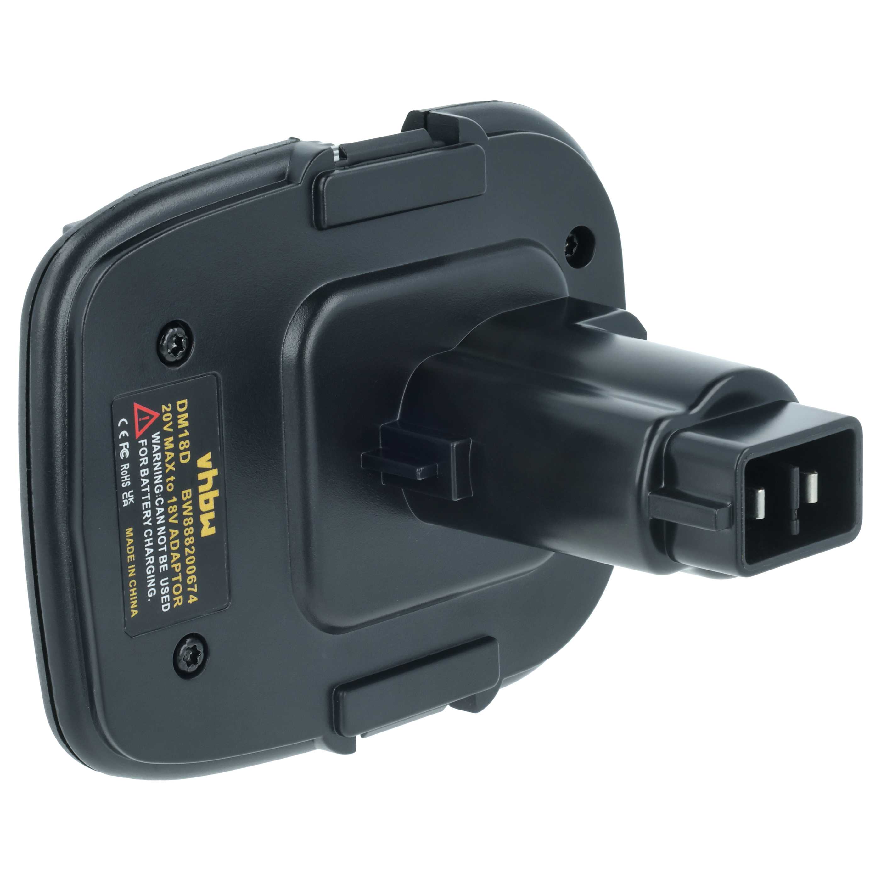 Adattatore batteria per utensile (20 V Li-Ion a 18 V) Dewalt batteria DC9096, DC9098, DC9099, DW9096
