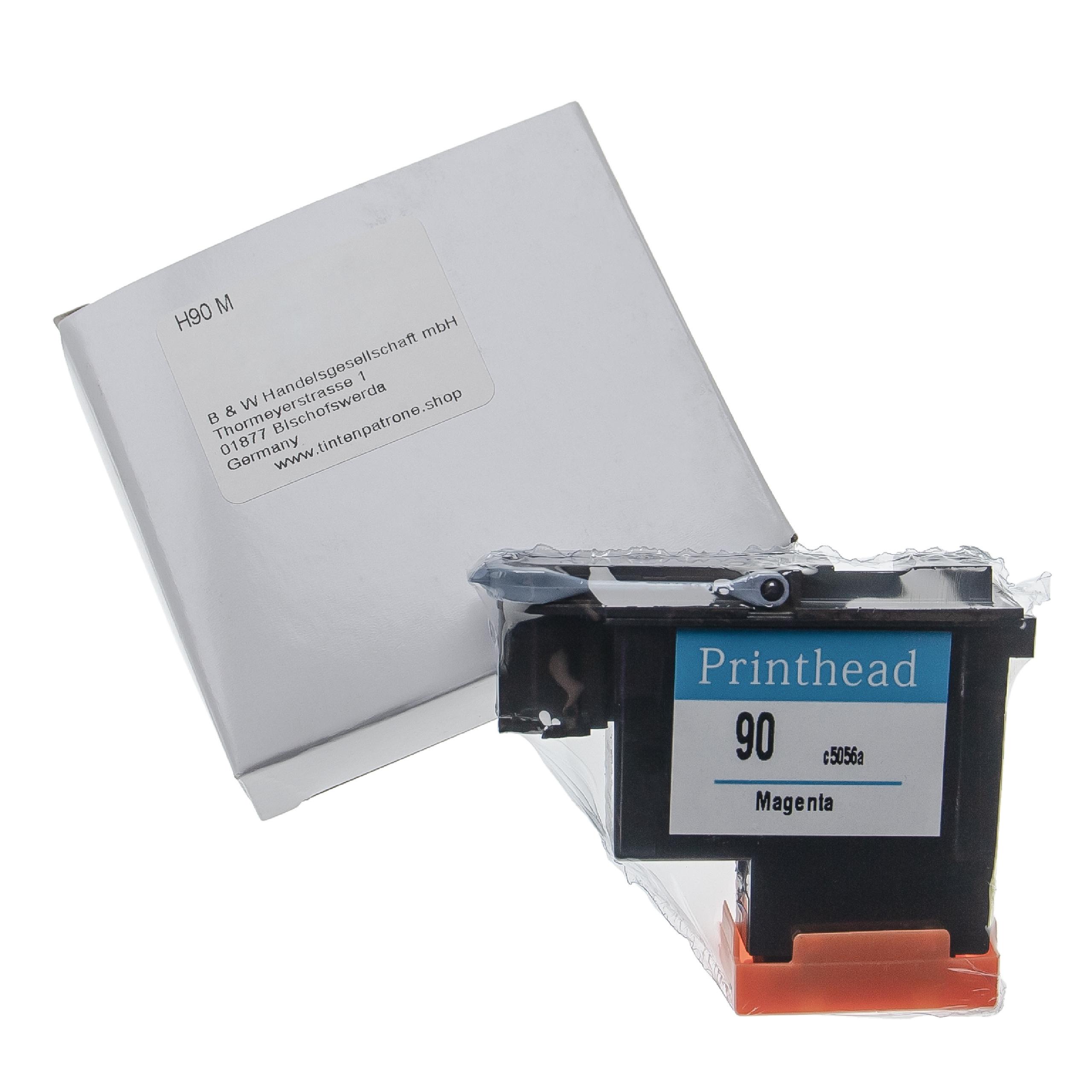 Druckkopf für HP DesignJet HP C5056A Drucker - magenta, 6 cm breit, Refurbished, Mit Reiniger