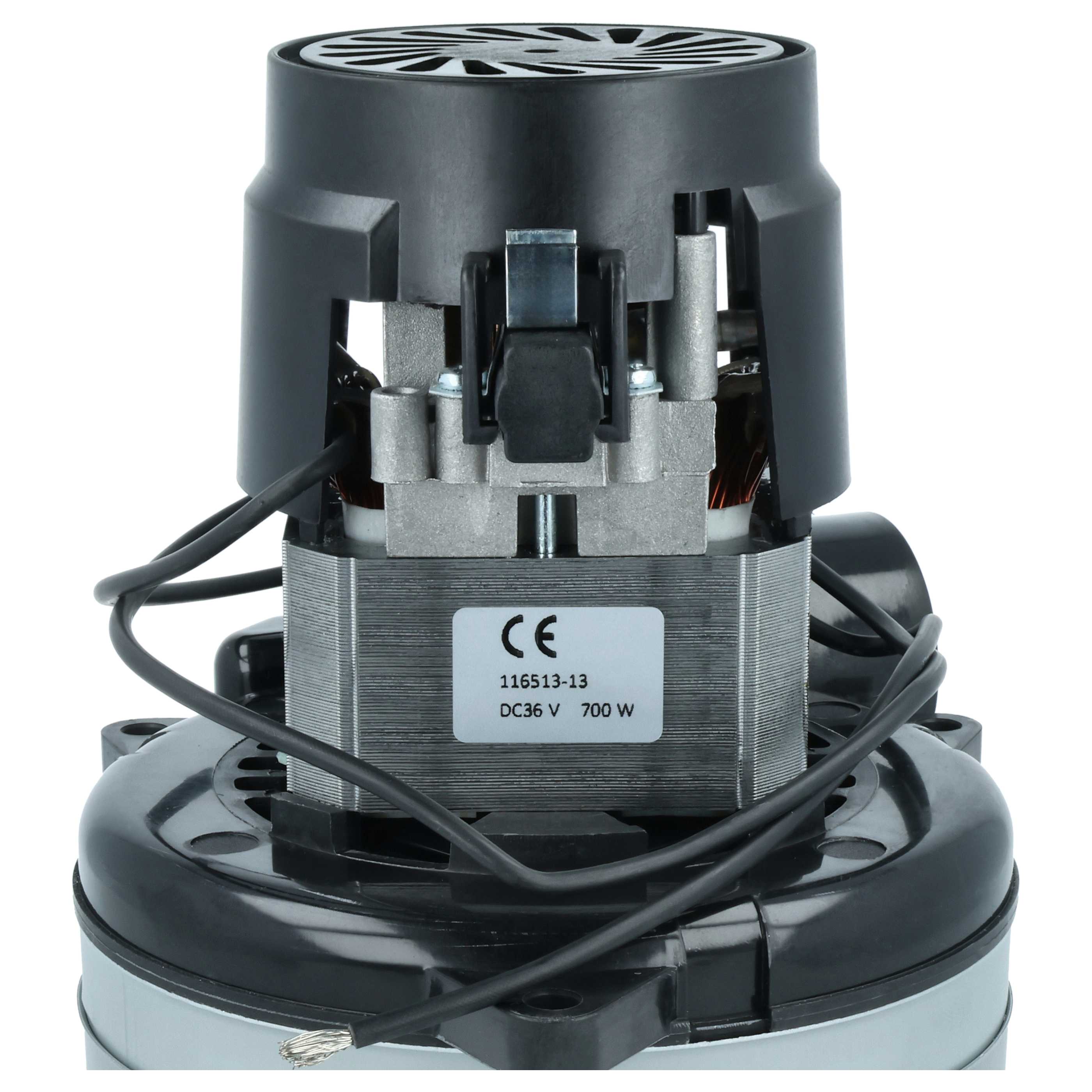 Moteur remplace Ametek 116513-18, 116513-13 pour aspirateur Hako - Moteur d'aspirateur, 700 W