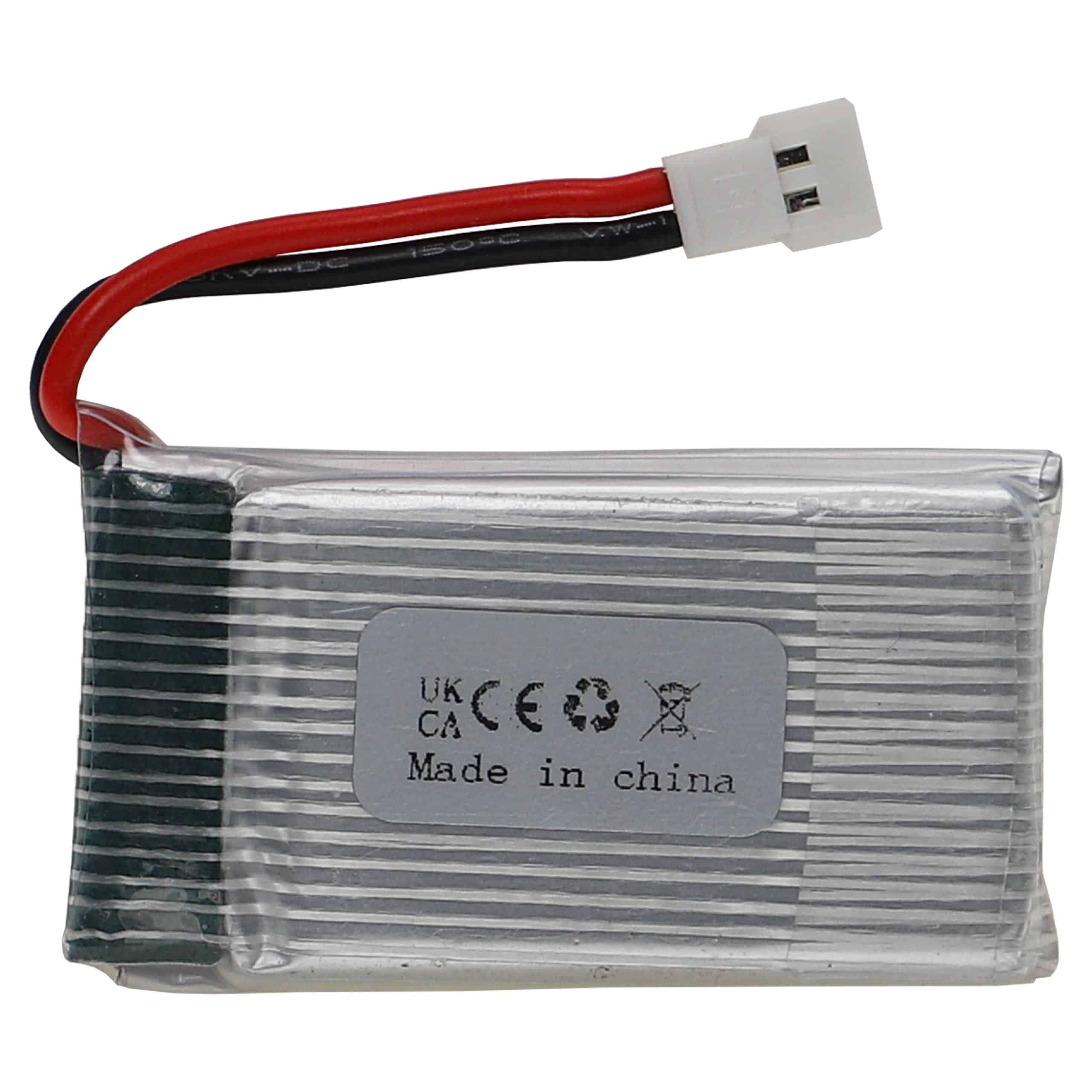 Batería para dispositivos modelismo - 720 mAh 3,7 V Li-poli, XH 2.54 2P
