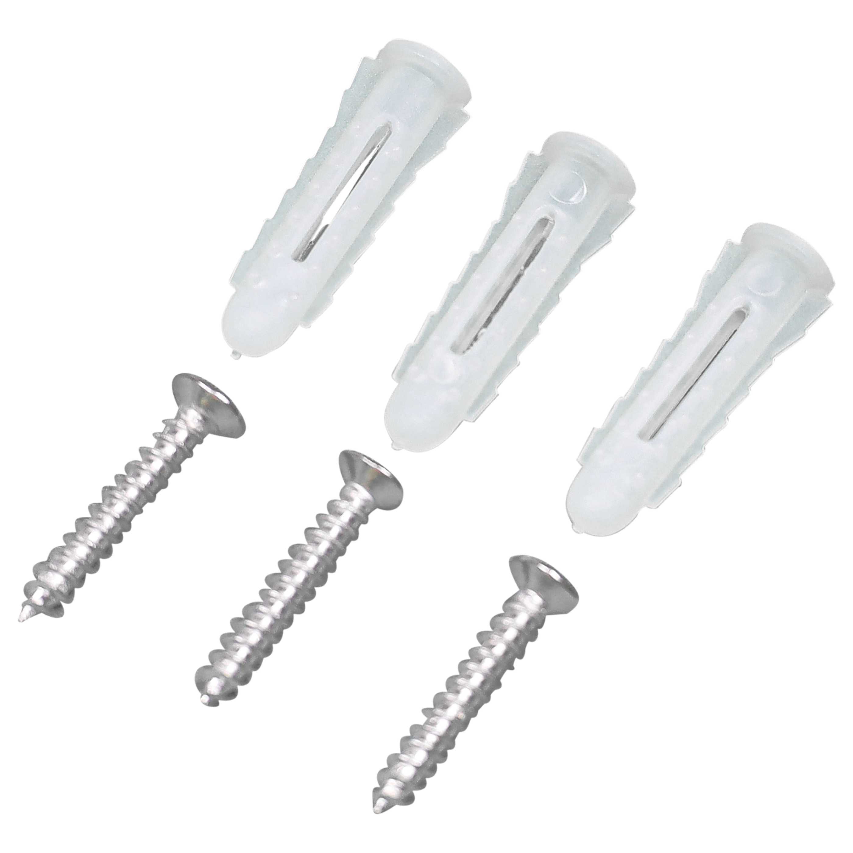 Supporto da parete per ferro e asse da stiro - 11,5 x 22,5 x 9 cm, bianco