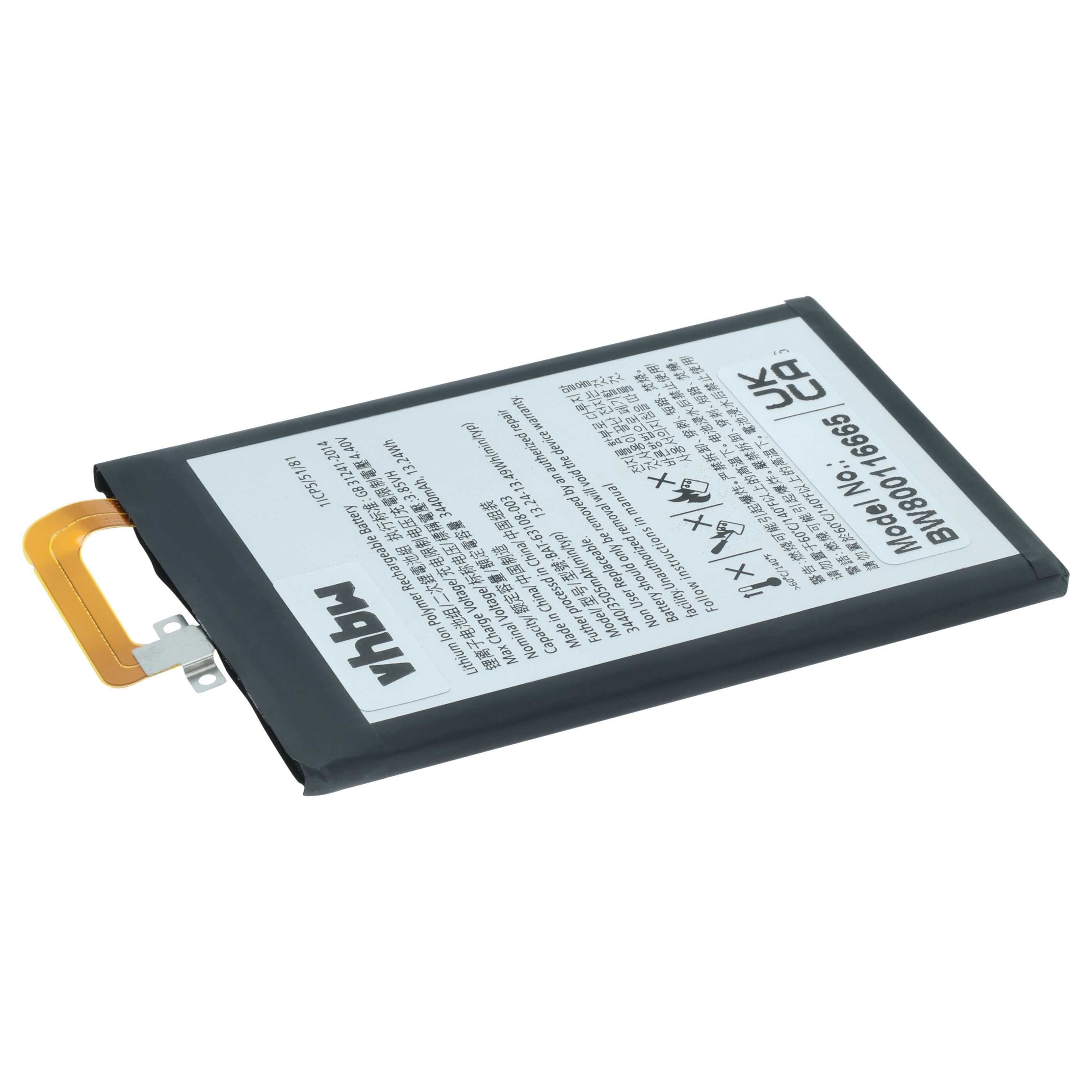 Akumulator do telefonu smartfona zamiennik BlackBerry BAT63108-003, BAT-63108-003 - 3400 mAh 3,85 V LiPo