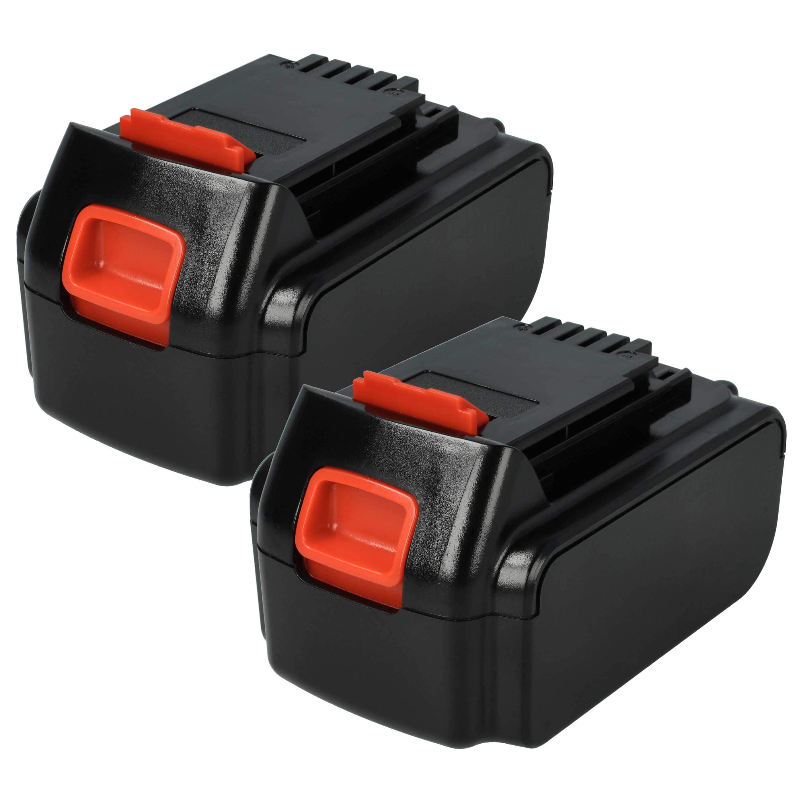 2x Battery replaces Black & Decker BL1318, BL1518, BL1518-XJ Electric Power Tool - 3000 mAh, 18 V, Li-Ion