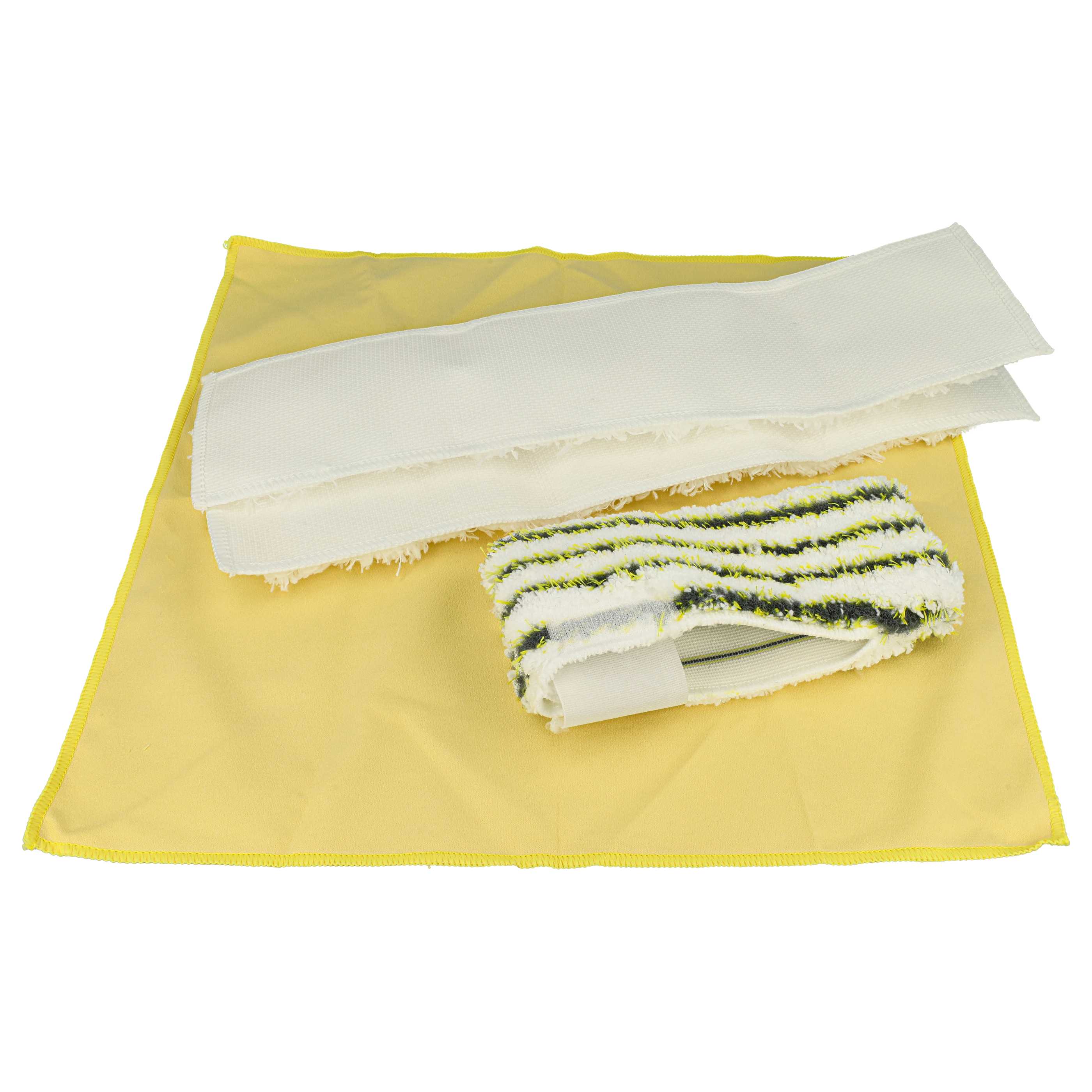 8-Part Microfibre Cloth Set replaces Kärcher 2.863-266.0, 2.863-171.0 for Kärcher Steam Cleaner