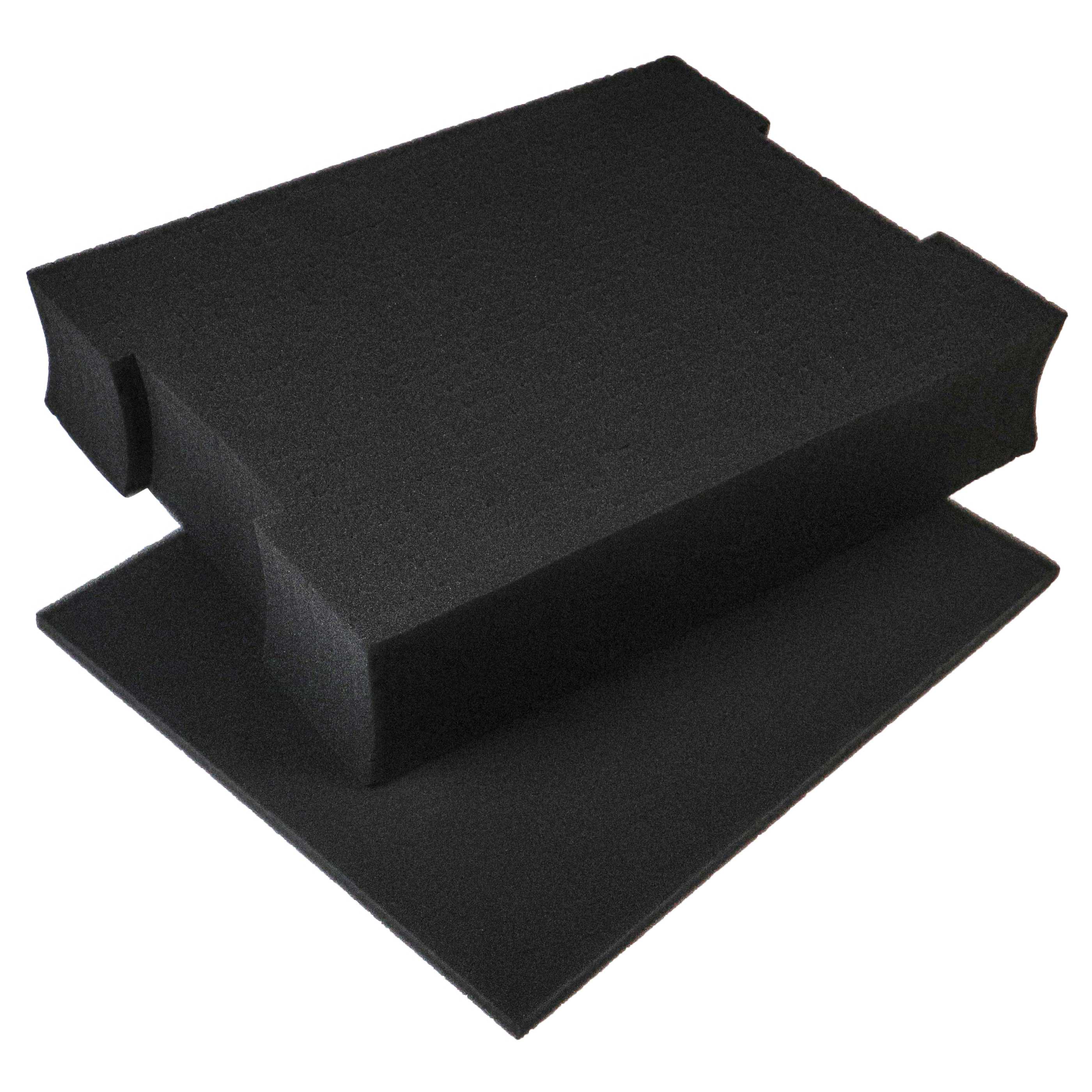 3x pieza espuma con base reemplaza Bosch 1600A001S1, 1 600 A00 1S1 para maletín herramientas Bosch - espuma
