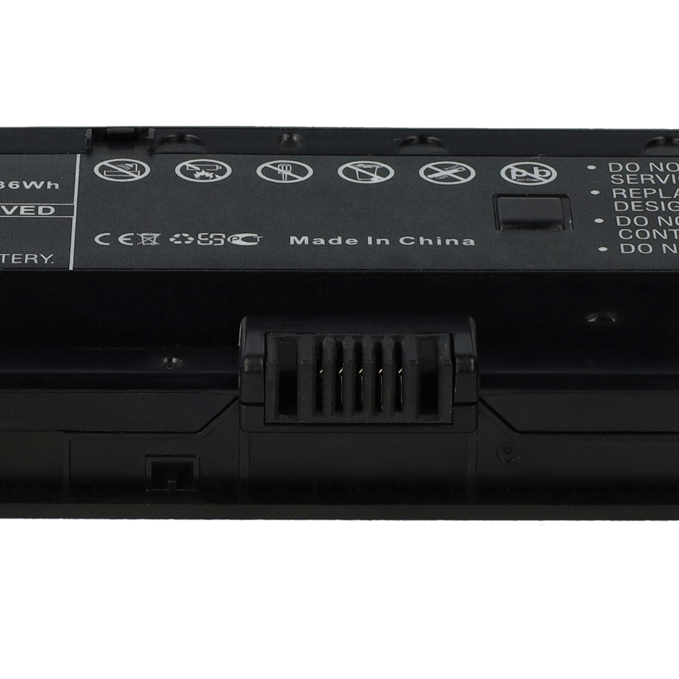 Batterie remplace Clevo NB50BAT-6 pour ordinateur portable - 4200mAh 10,8V Li-ion