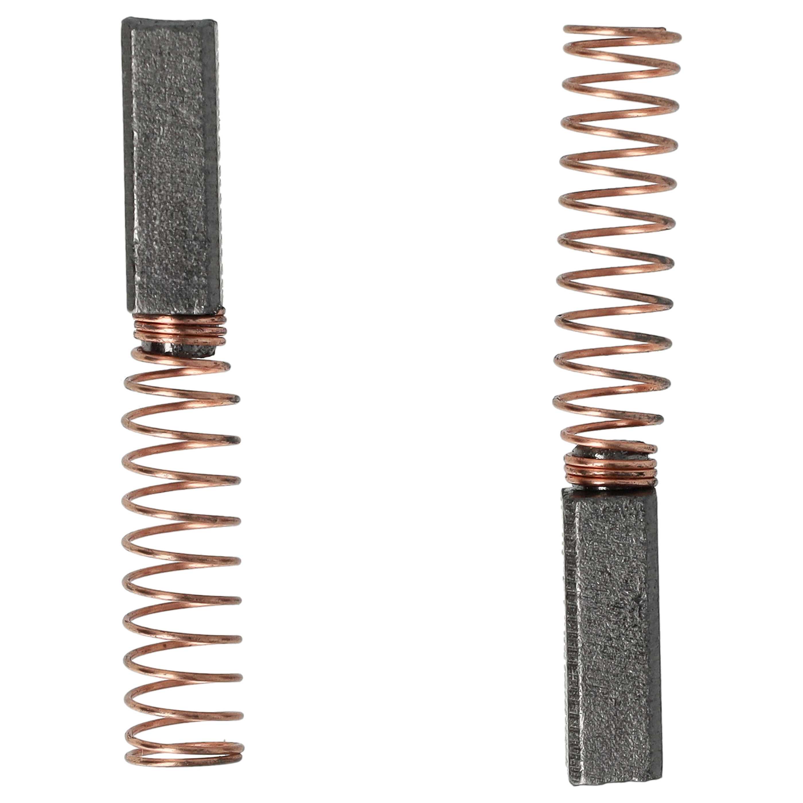 2x escobilla de carbón compatible con Vorwerk kobold aspiradora - 5 x 8 x 15 mm