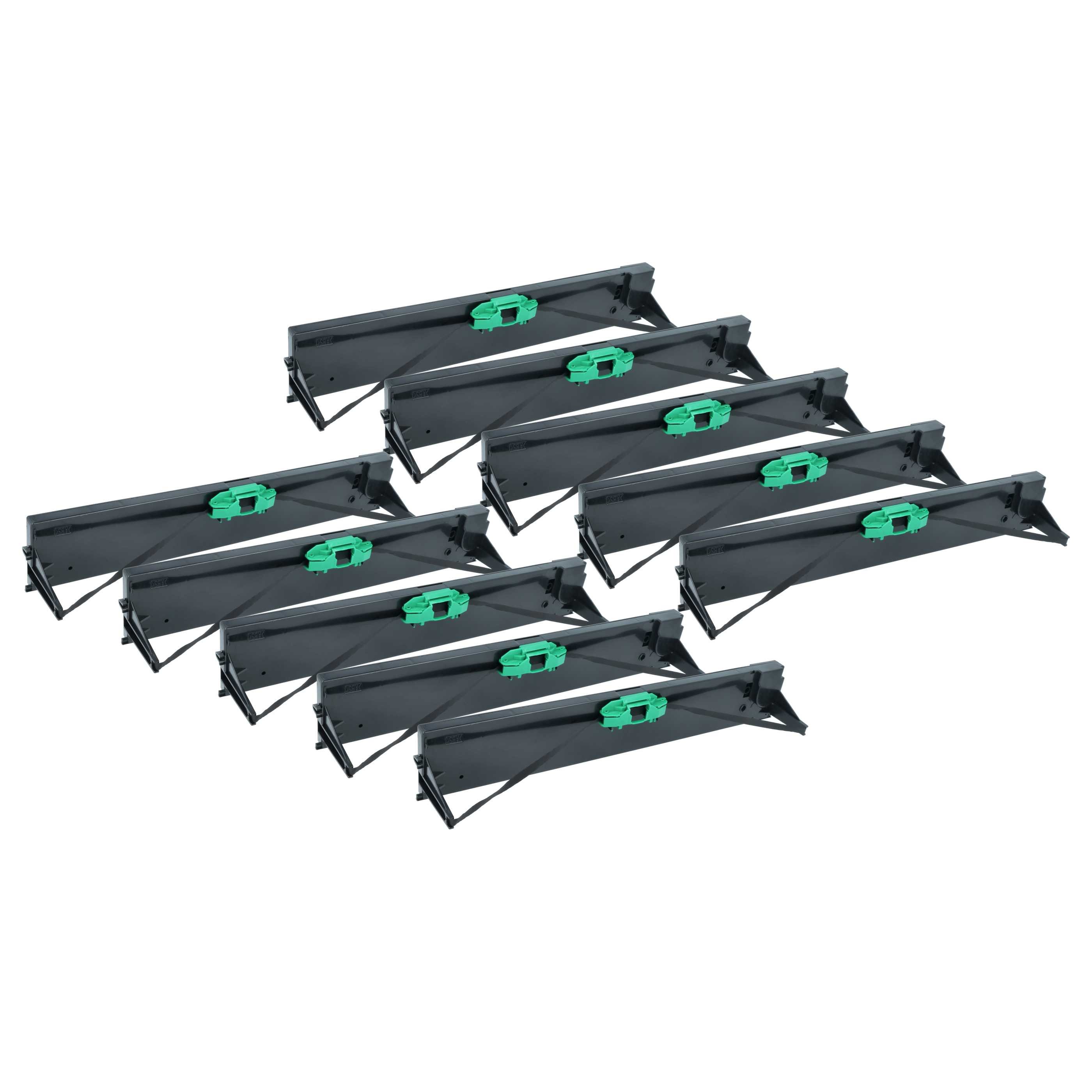 10x Ink Ribbon replaces Tally Genicom 043393 for Dascom Dot Matrix, Receipt Printer etc. - Black