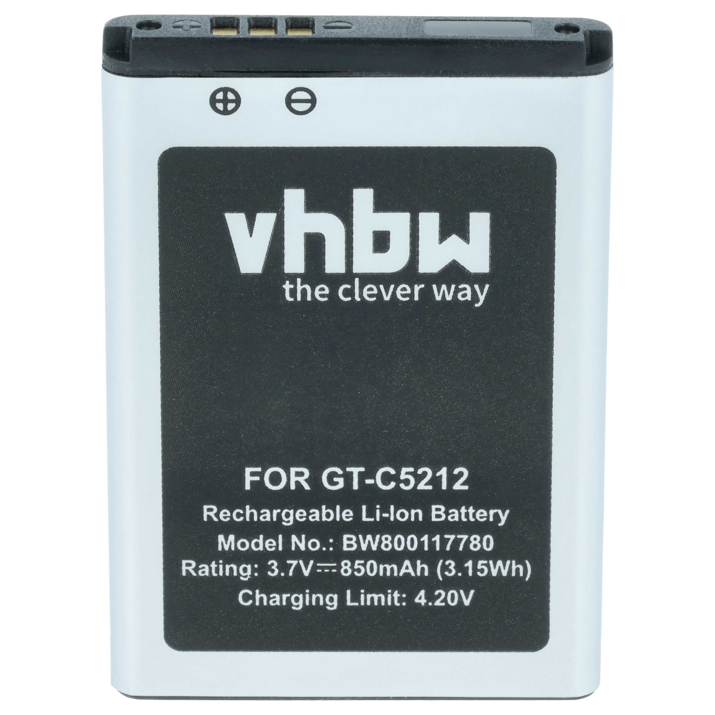 Akumulator do telefonu smartfona zamiennik Samsung AB043446LA, AB043446BC, AB043446BE - 850 mAh 3,7 V Li-Ion