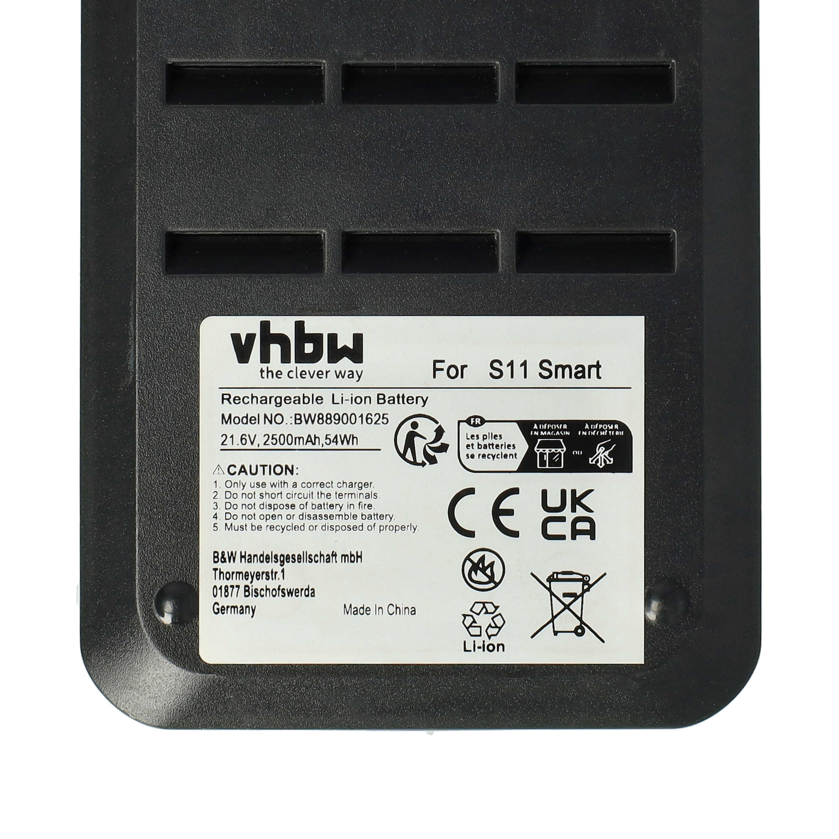 Battery suitable for 2500mAh, 21.6V, Li-Ion