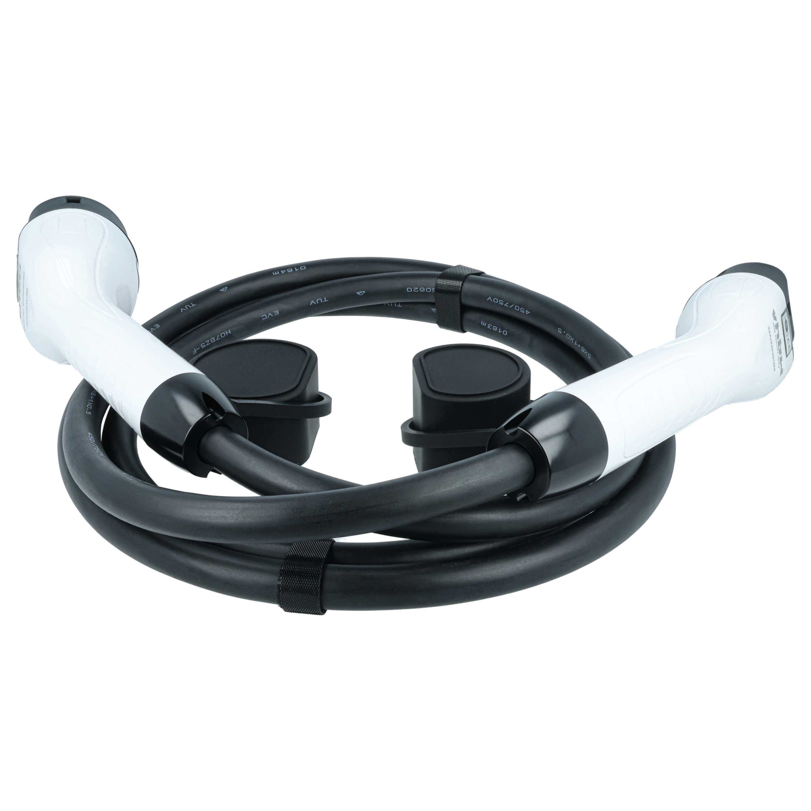 E-Auto Ladekabel Typ 2 zu Typ 2 - 32 A 3-phasig, 22 kW Mode 3, 3 m