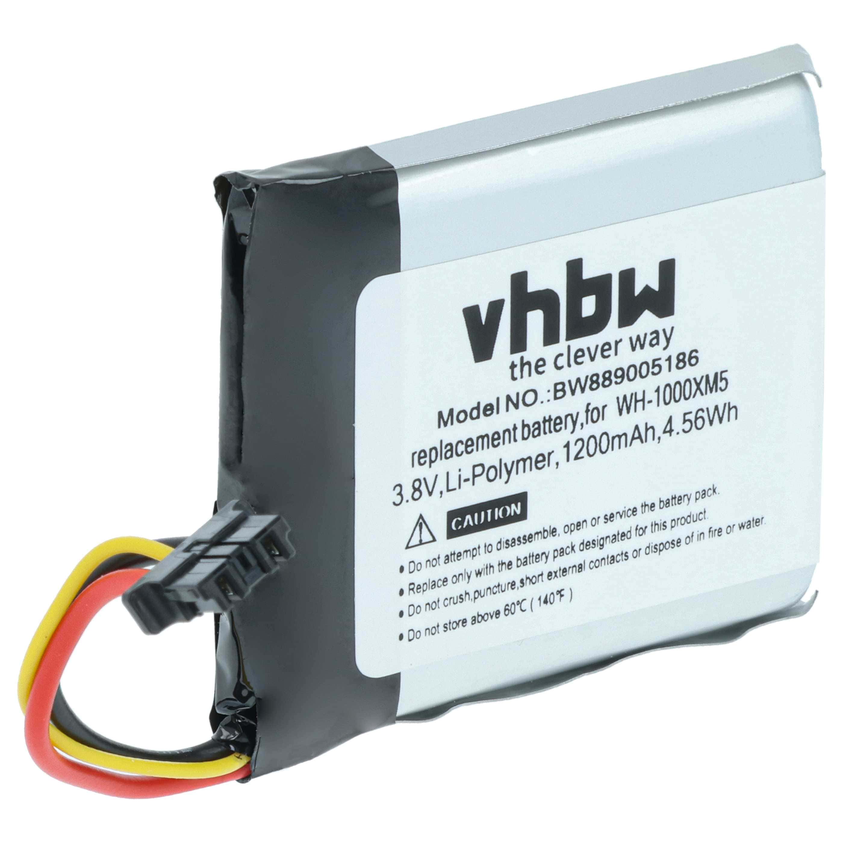 Akumulator do słuchawek bezprzewodowych zamiennik Sony SP723741 - 1200 mAh 3,8 V LiPo