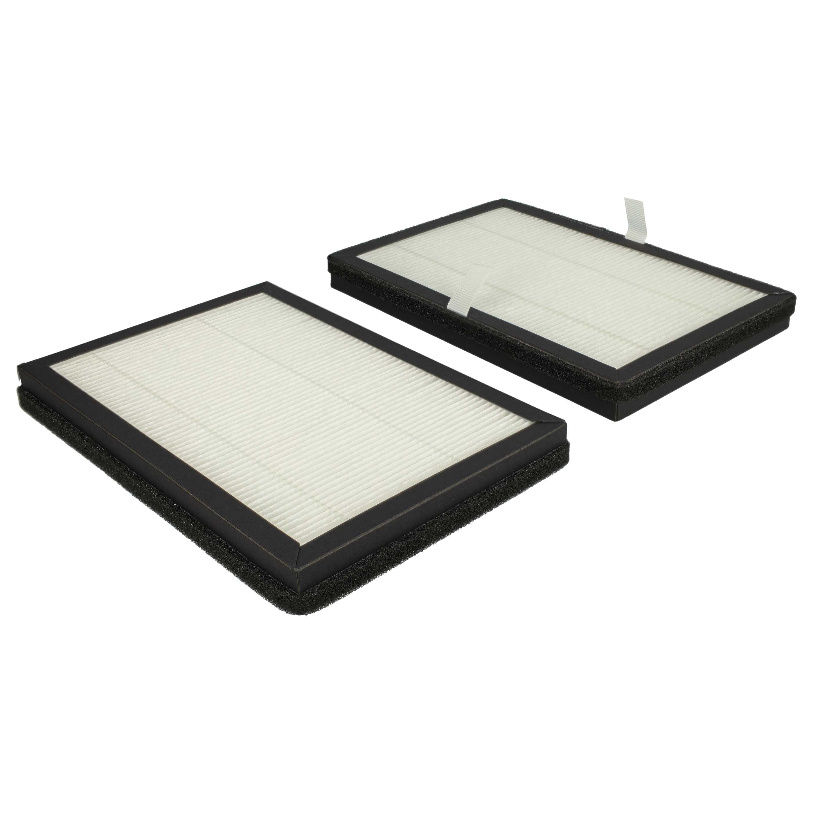6x Air Purifier Filter replaces Rowenta XD6520F0 - particle filter Set
